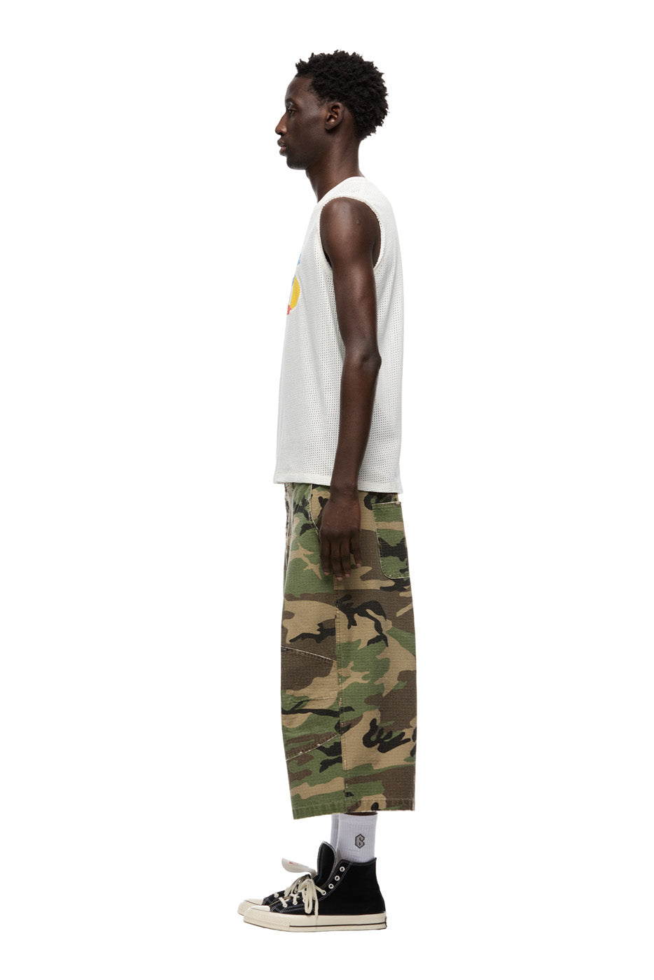 SNOOGLE MUSCLE TEE COCONUT WHITE