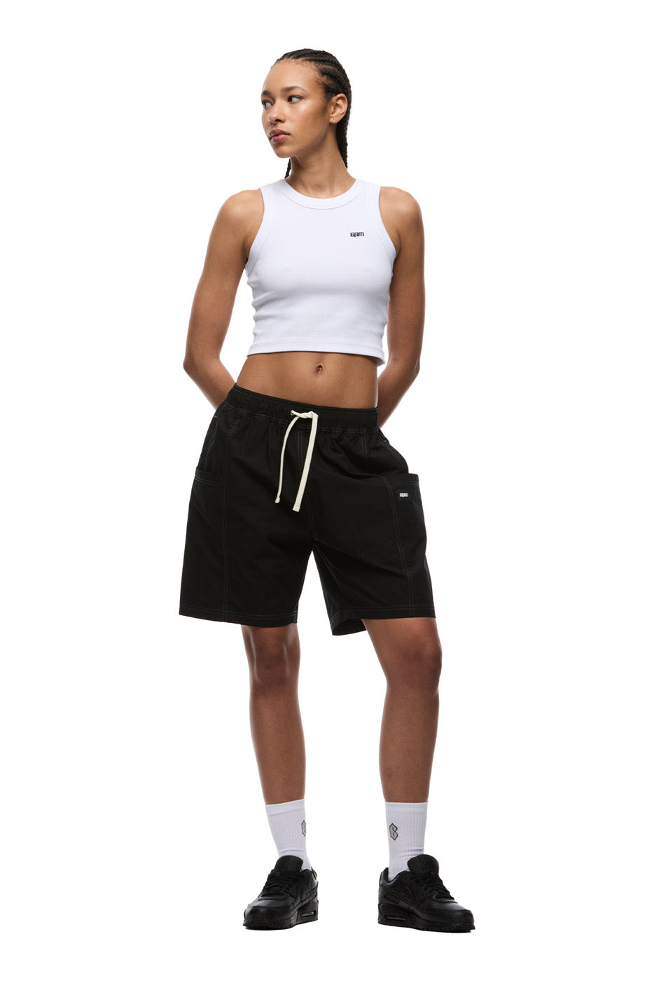BIG POCKET SHORTS BLACK