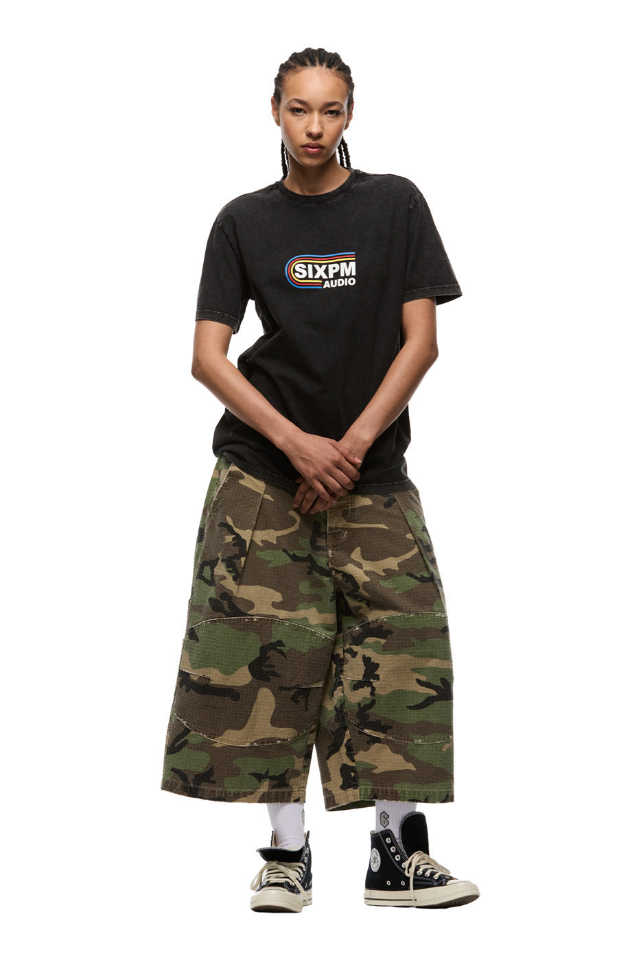 RAINBOW STUDIOS TEE BLACK