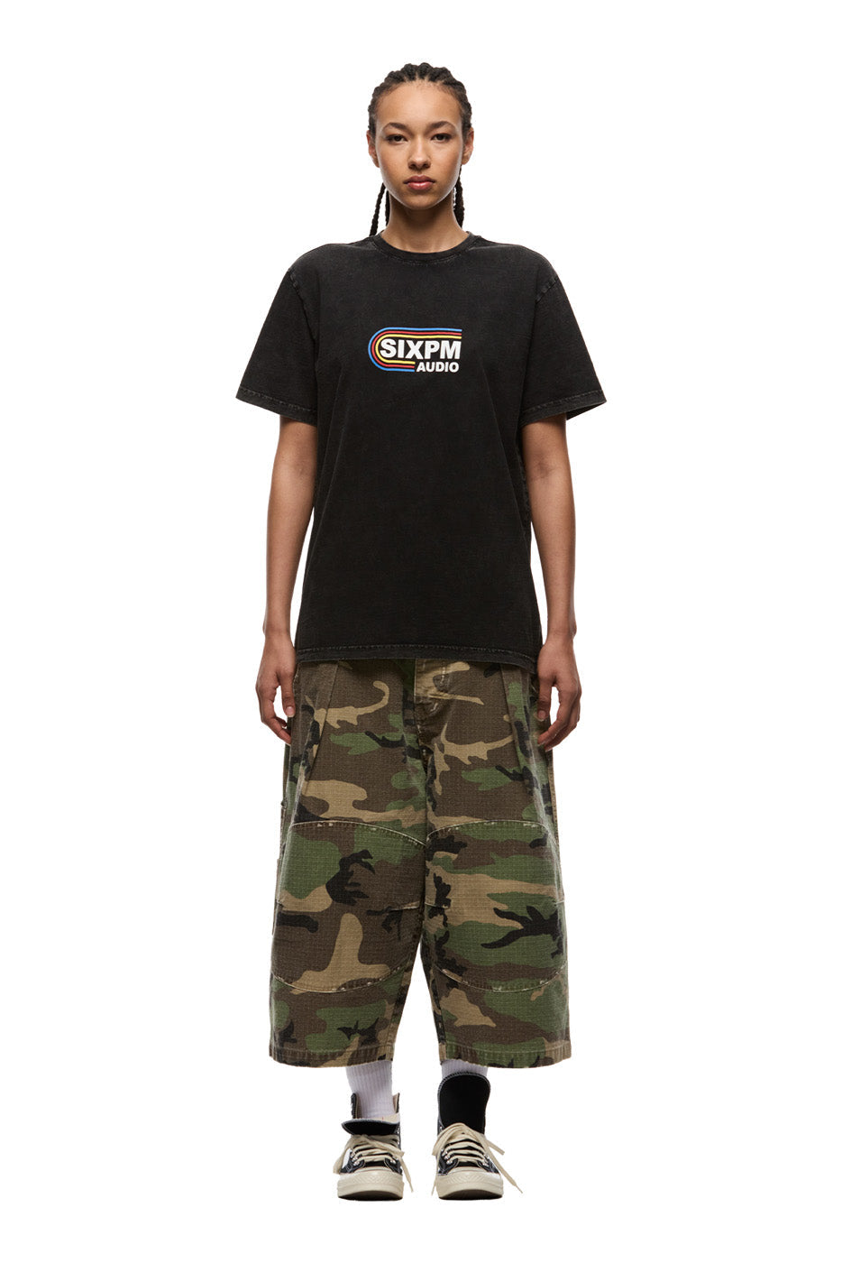 RAINBOW STUDIOS TEE BLACK