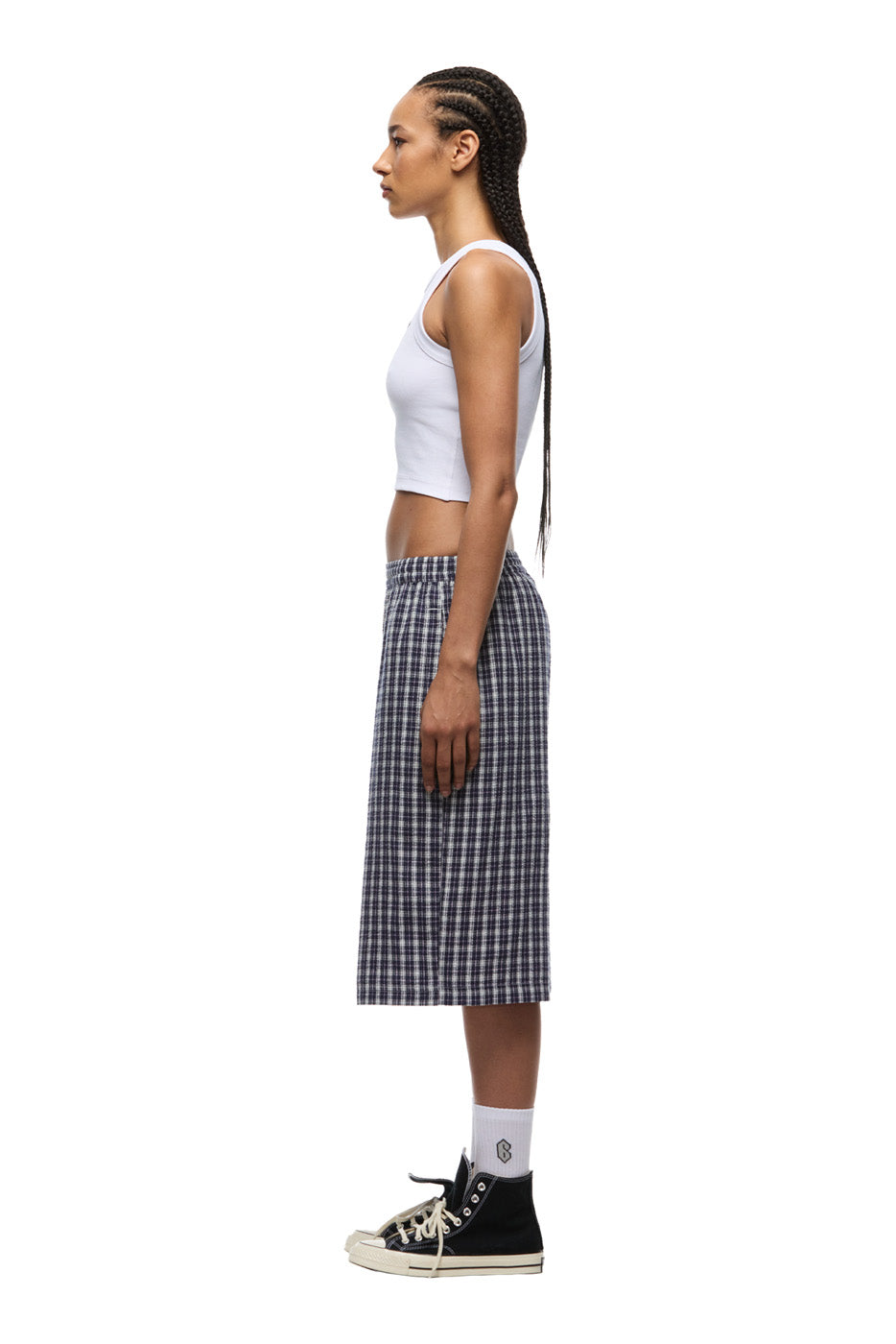 SEERSUCKER SHORTS NAUTICAL BLUE/WHITE