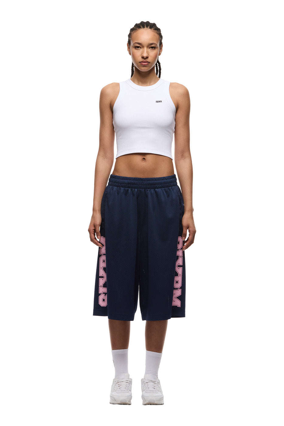 LONG MESH SHORTS INK NAVY