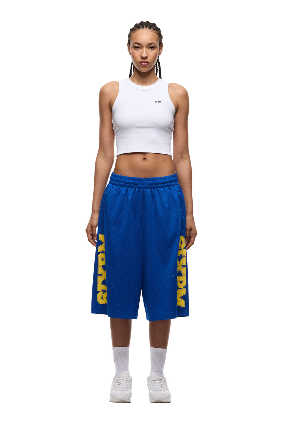 LONG MESH SHORTS SAPPHIRE BLUE