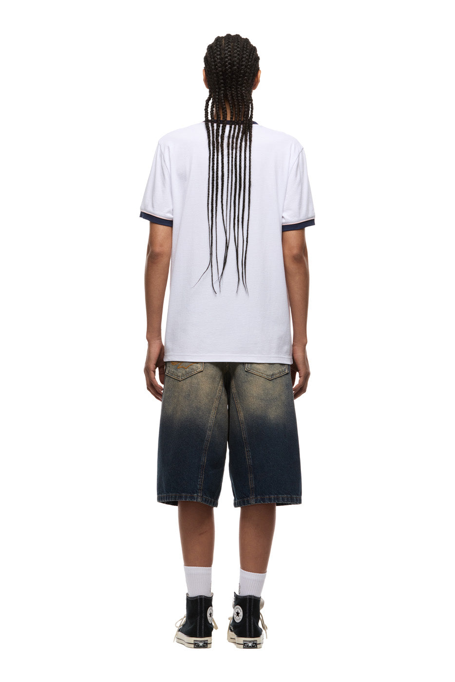 PIPING TEE WHITE