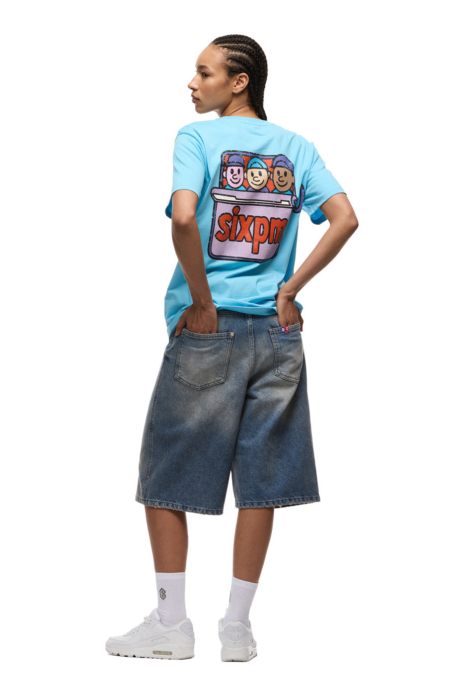 TIN BOYS TEE CLOUD BLUE