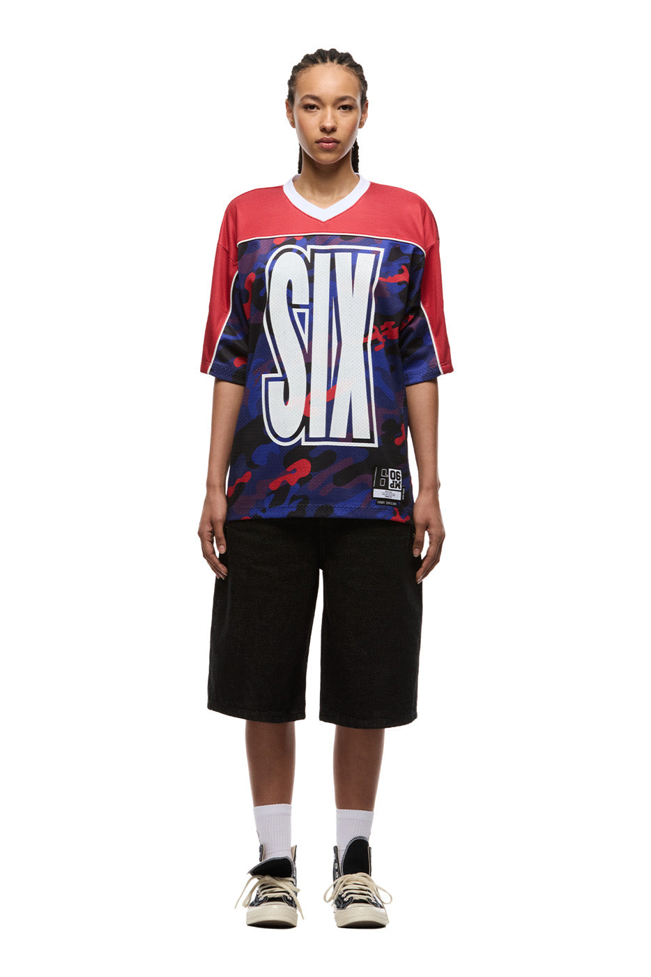 SIX MESH JERSEY CHERRY BONBON