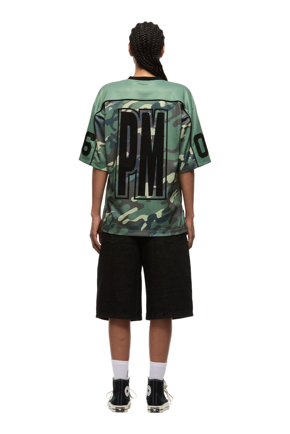 SIX MESH JERSEY PASTEL OLIVE