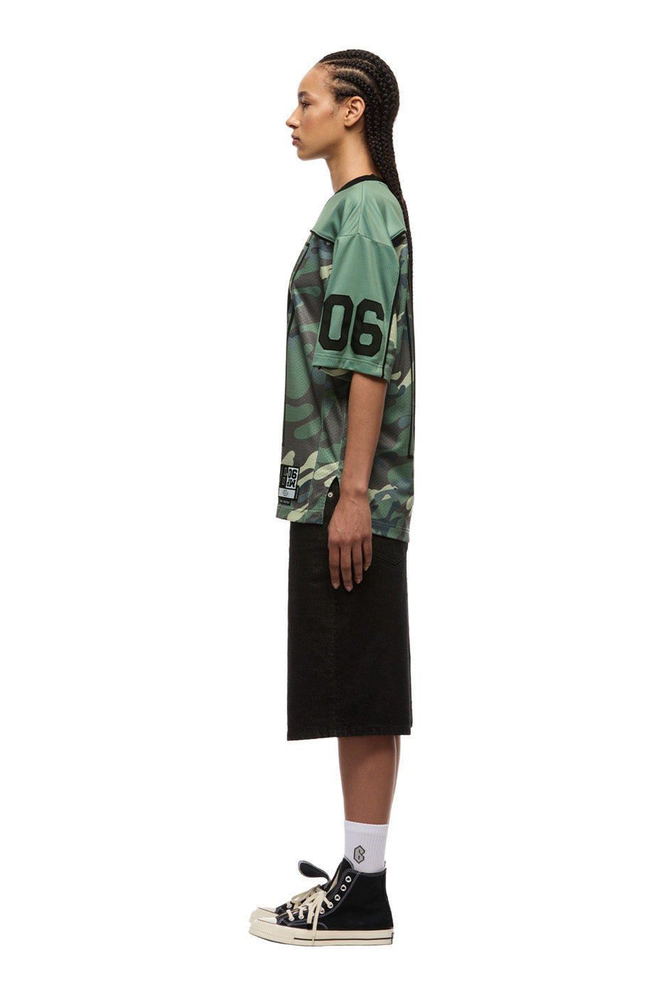 SIX MESH JERSEY PASTEL OLIVE