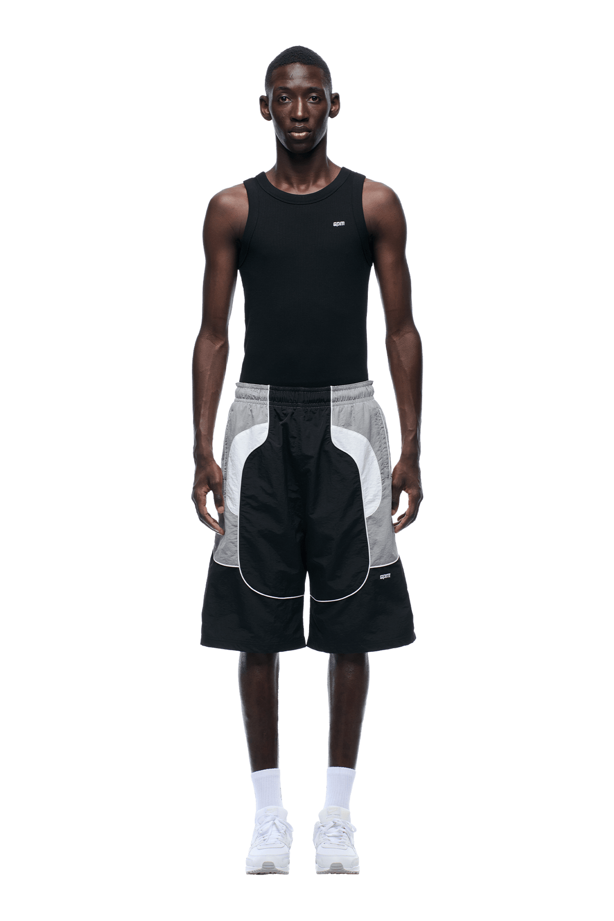 BAGGY WARM UP SHORTS BLACK
