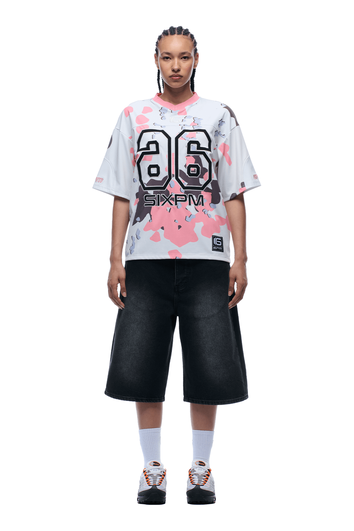CAMO JERSEY FLAMINGO