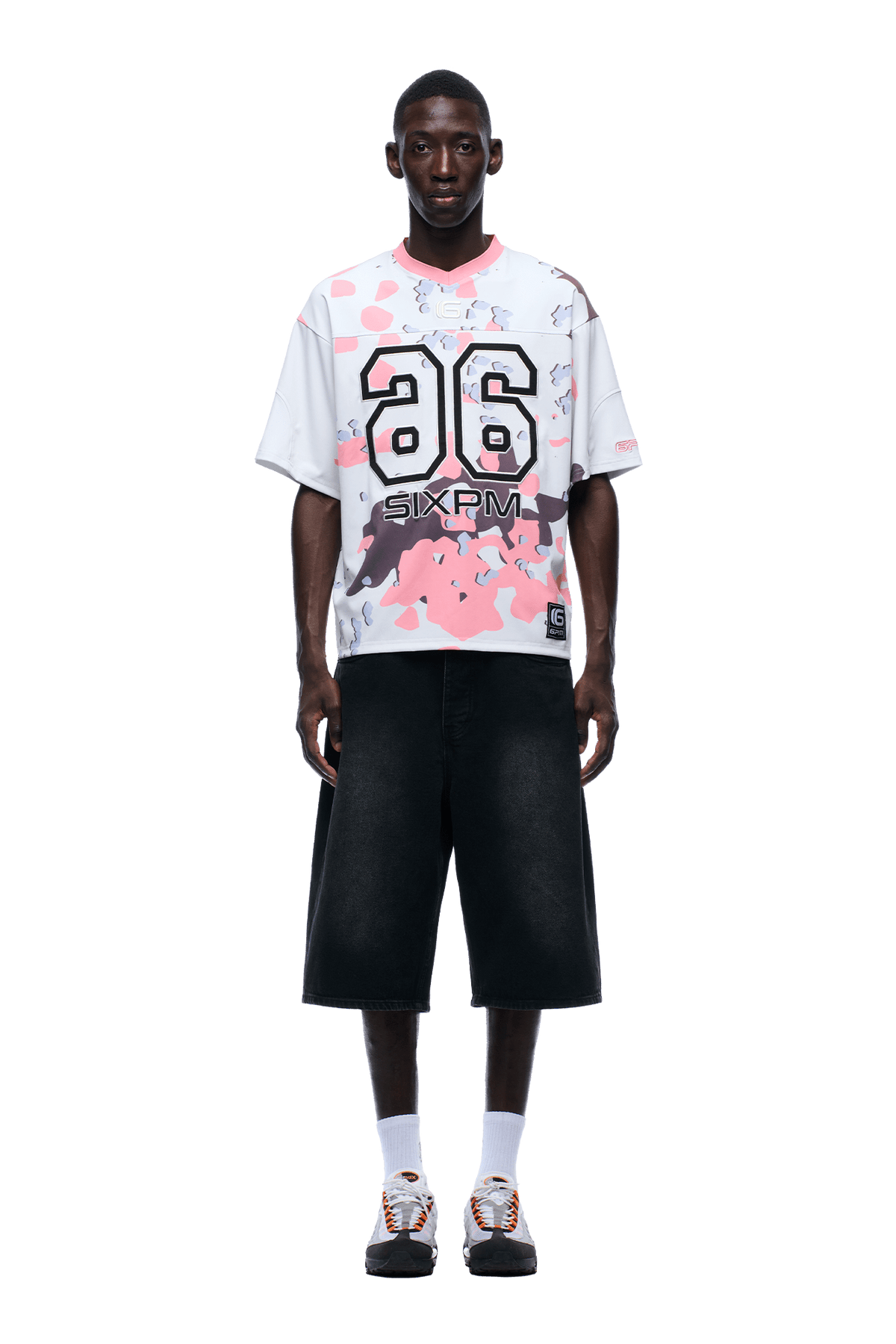 CAMO JERSEY FLAMINGO