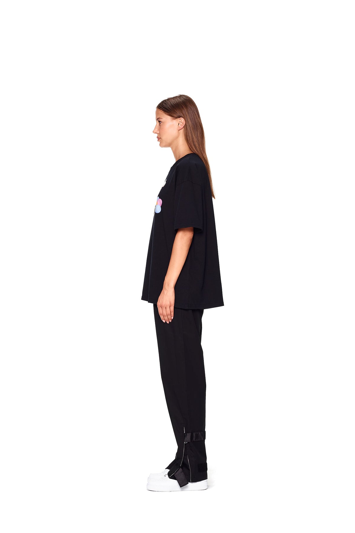BLOOM T-SHIRT BLACK