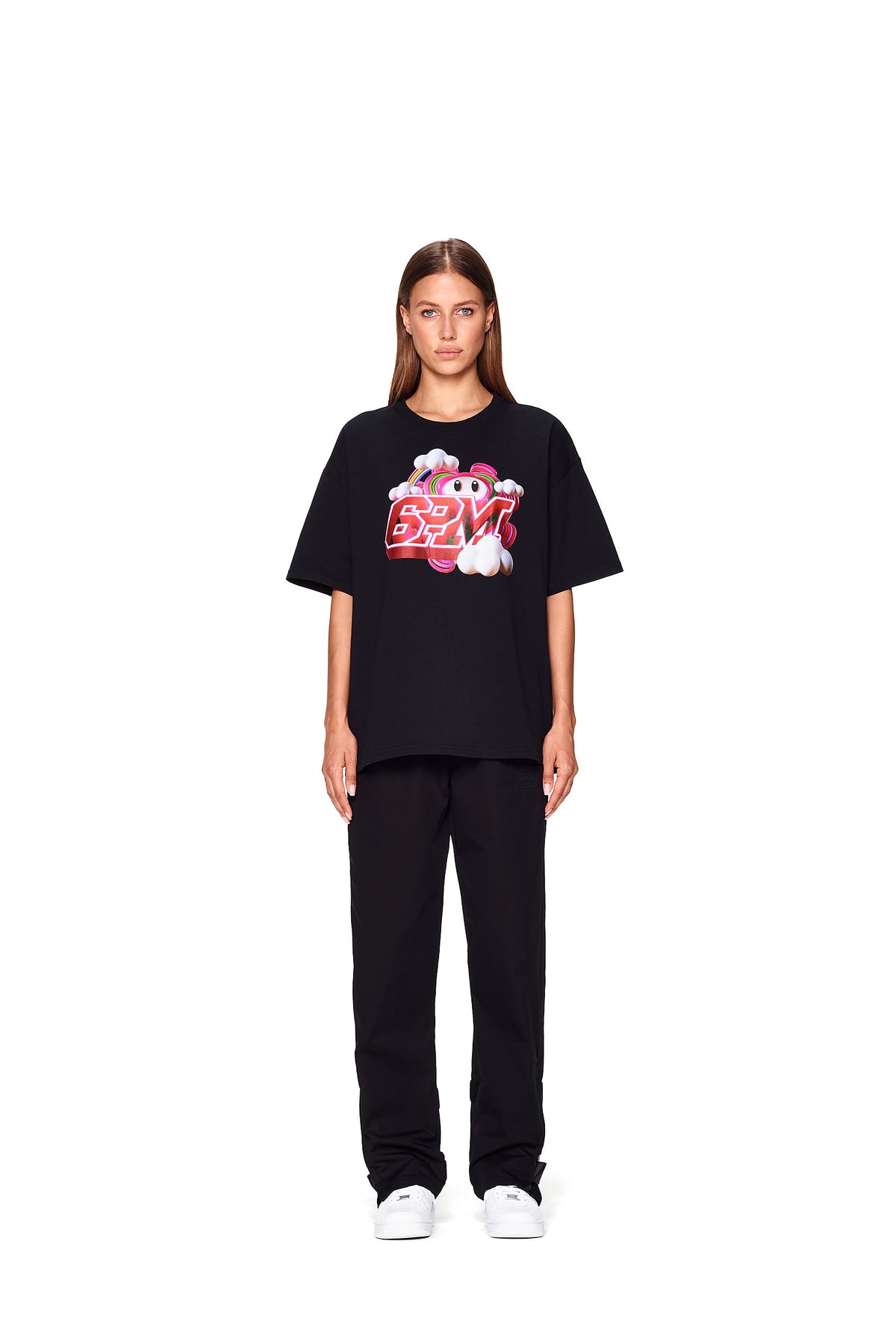 RAINBOW T-SHIRT BLACK