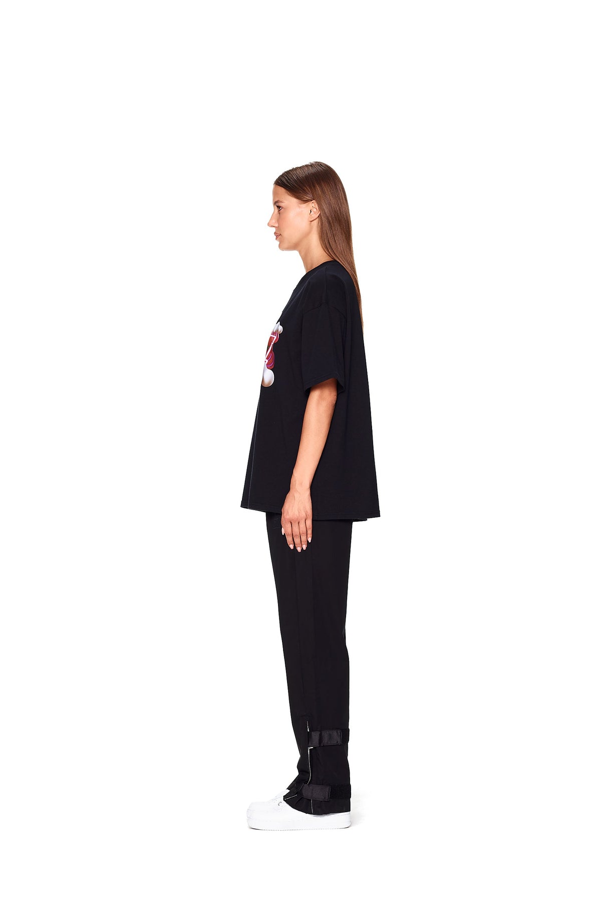 RAINBOW T-SHIRT BLACK