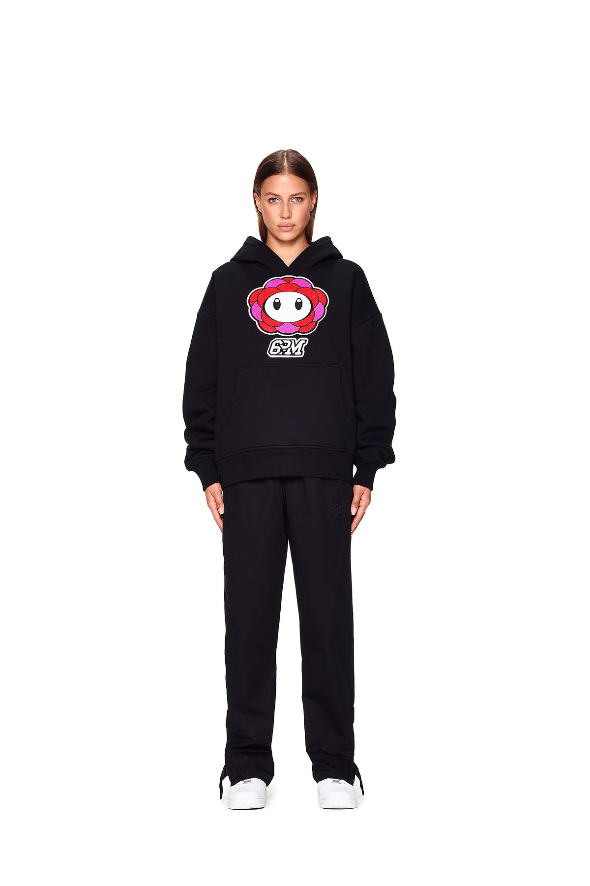 BUBBLES HOODIE BLACK
