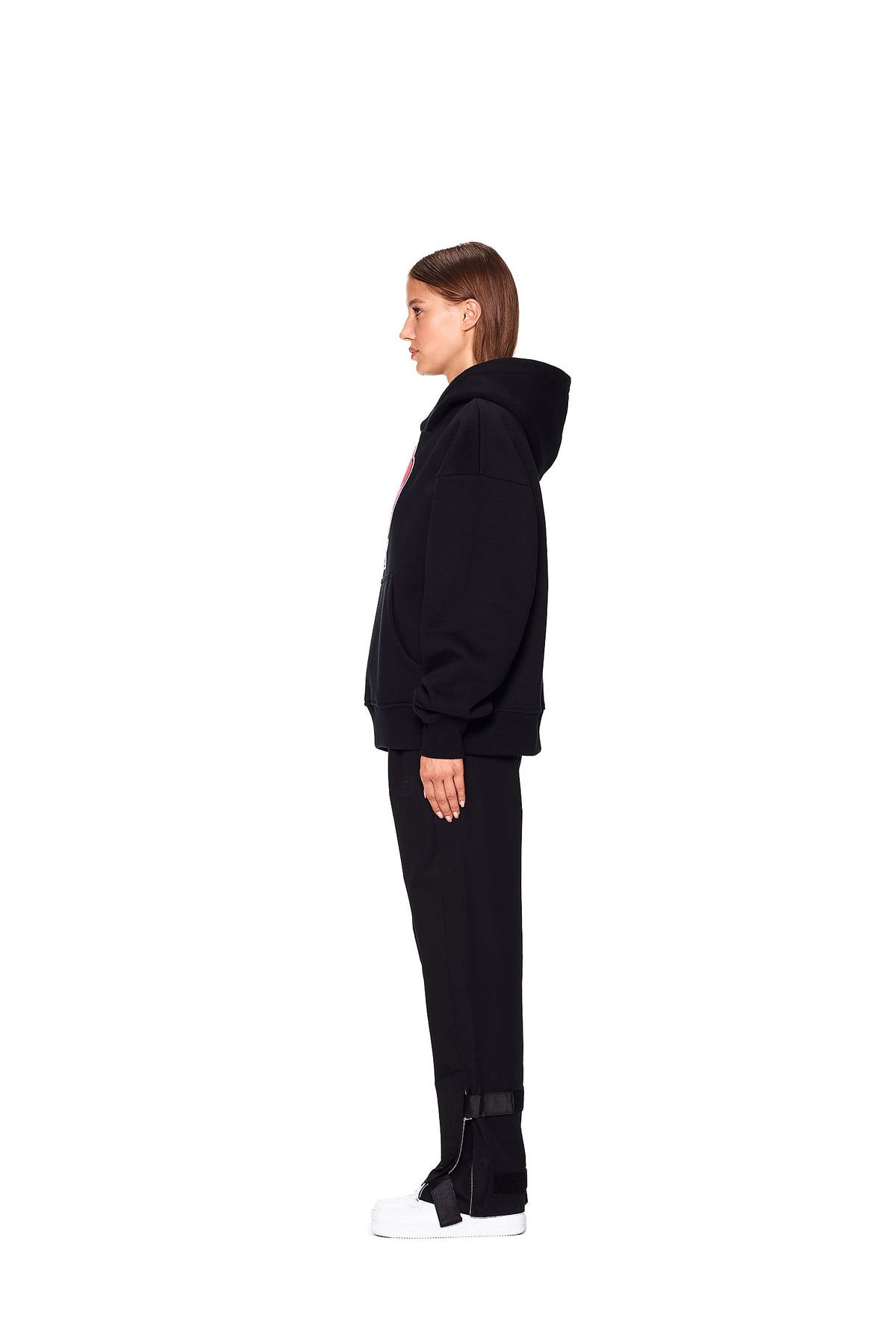 BUBBLES HOODIE BLACK