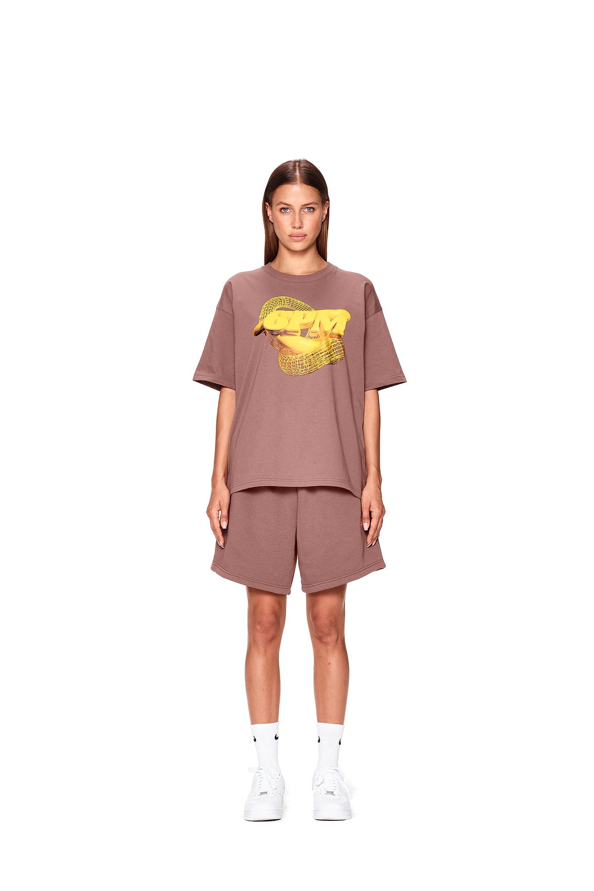 LOGO T-SHIRT BROWN
