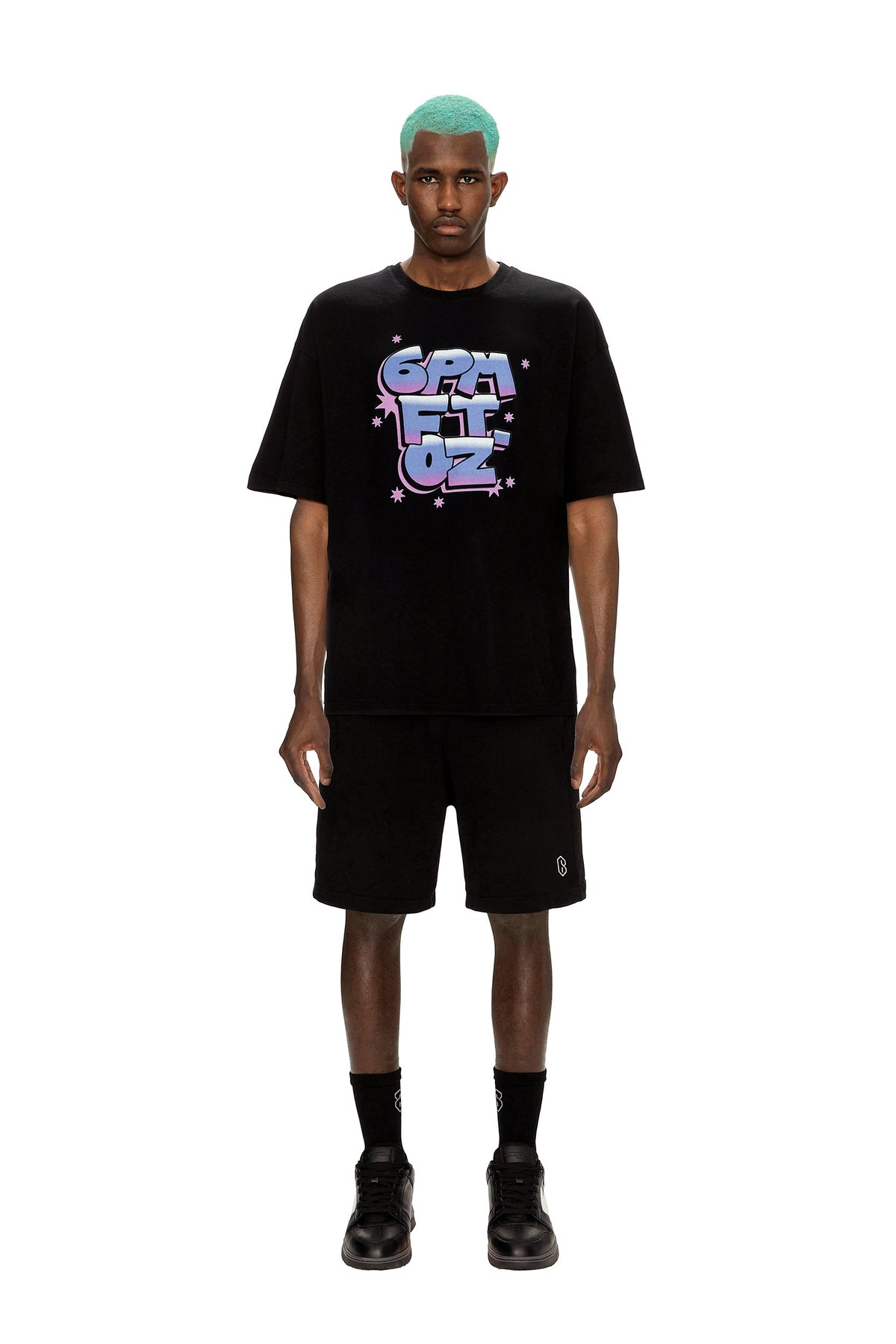 AIRBRUSH T-SHIRT BLACK