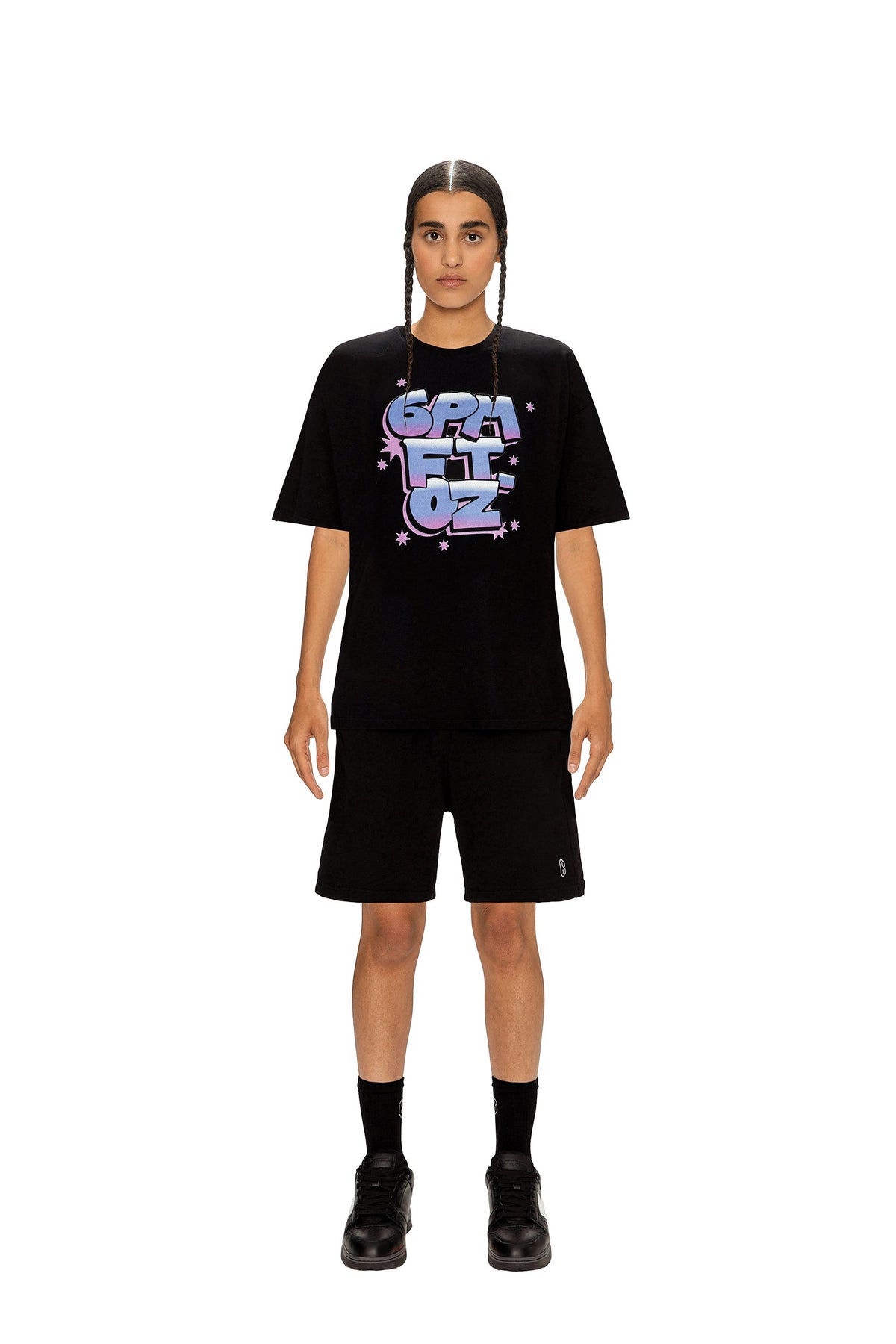AIRBRUSH T-SHIRT BLACK