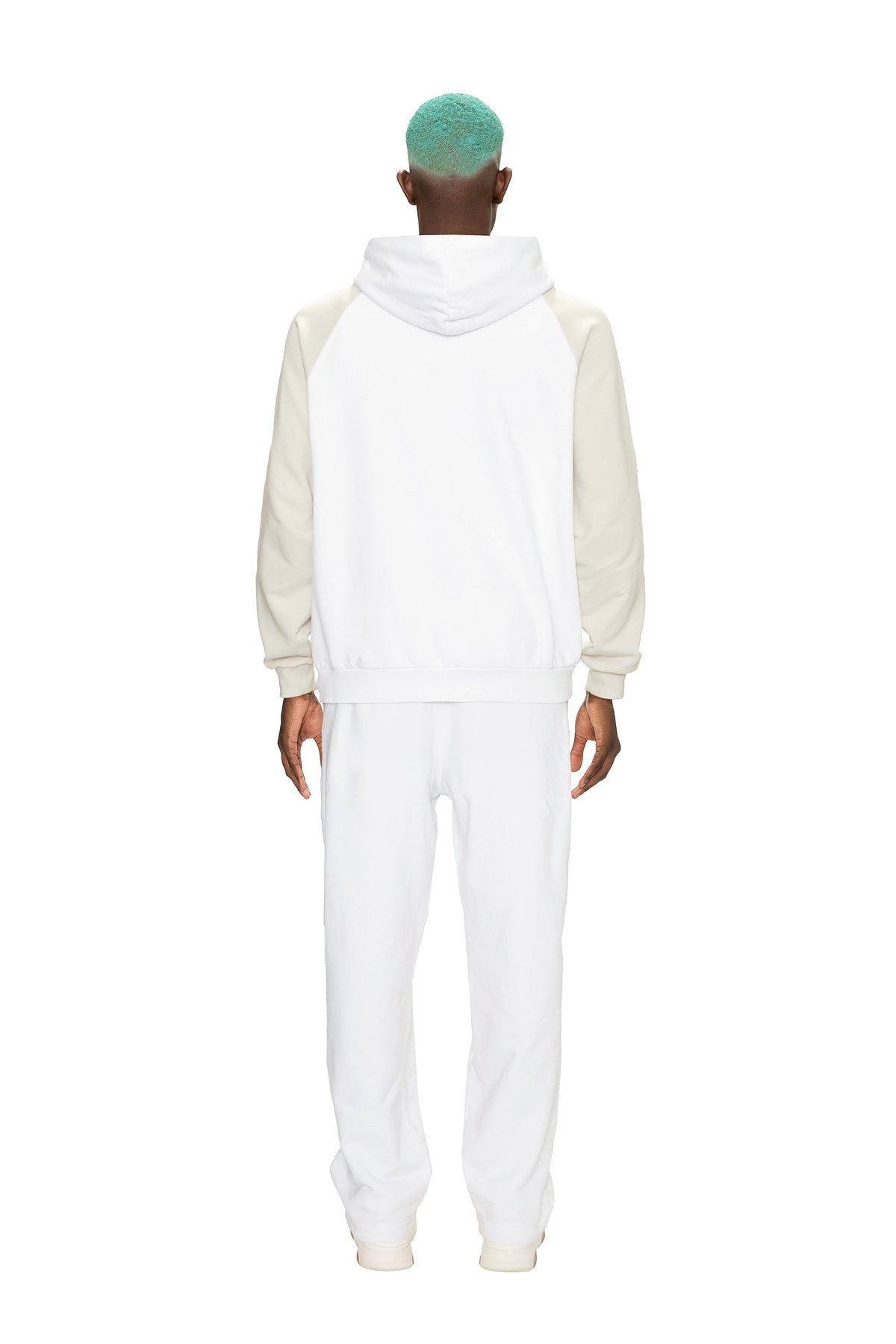 2-TONE HOODIE WHITE