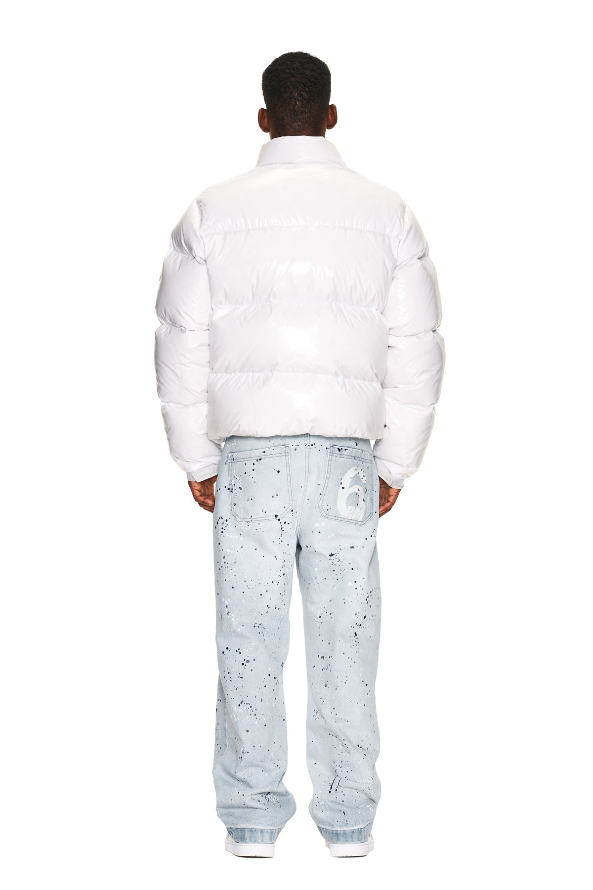DOWN JACKET WHITE SHINY