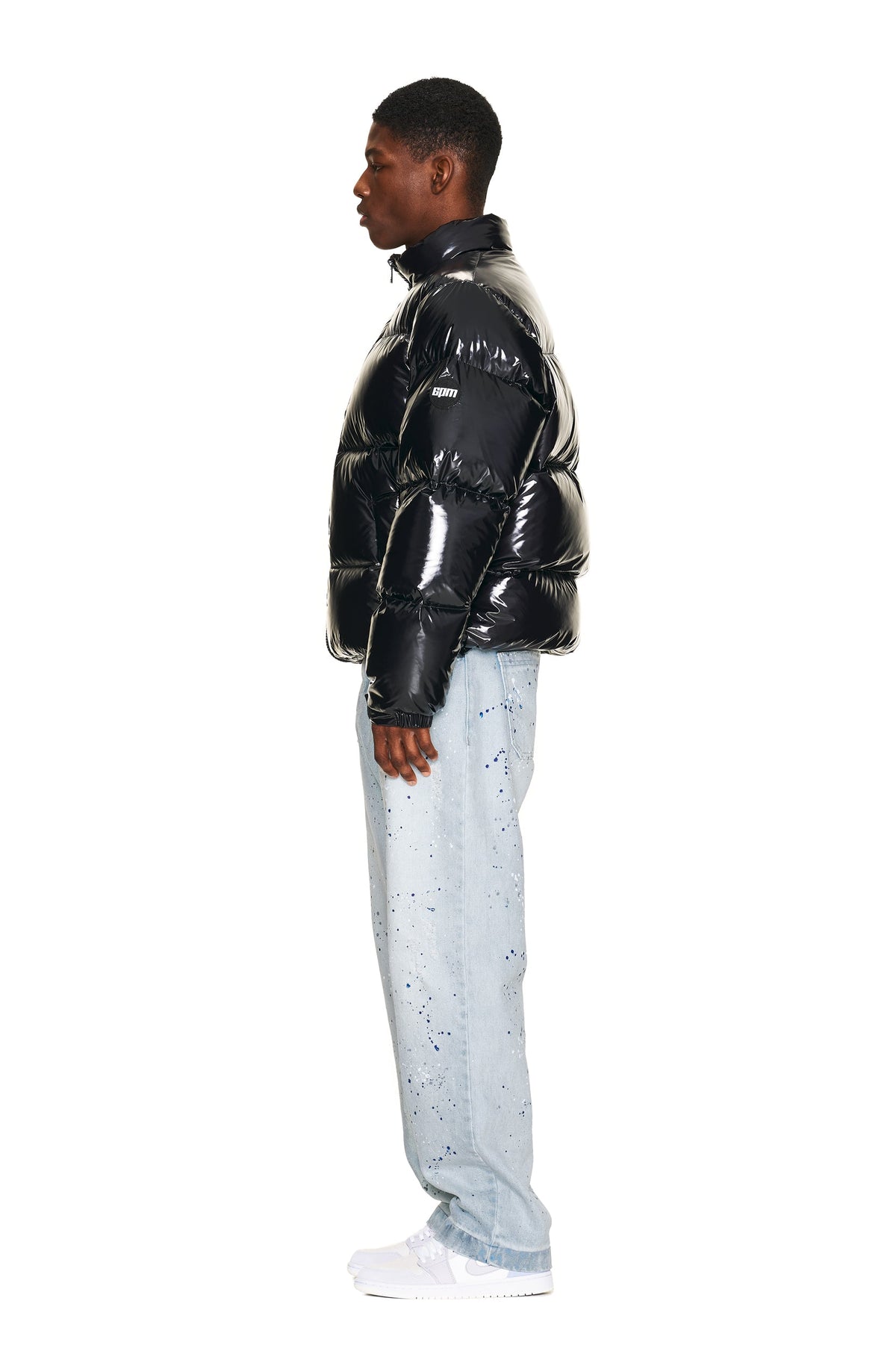 DOWN JACKET BLACK SHINY