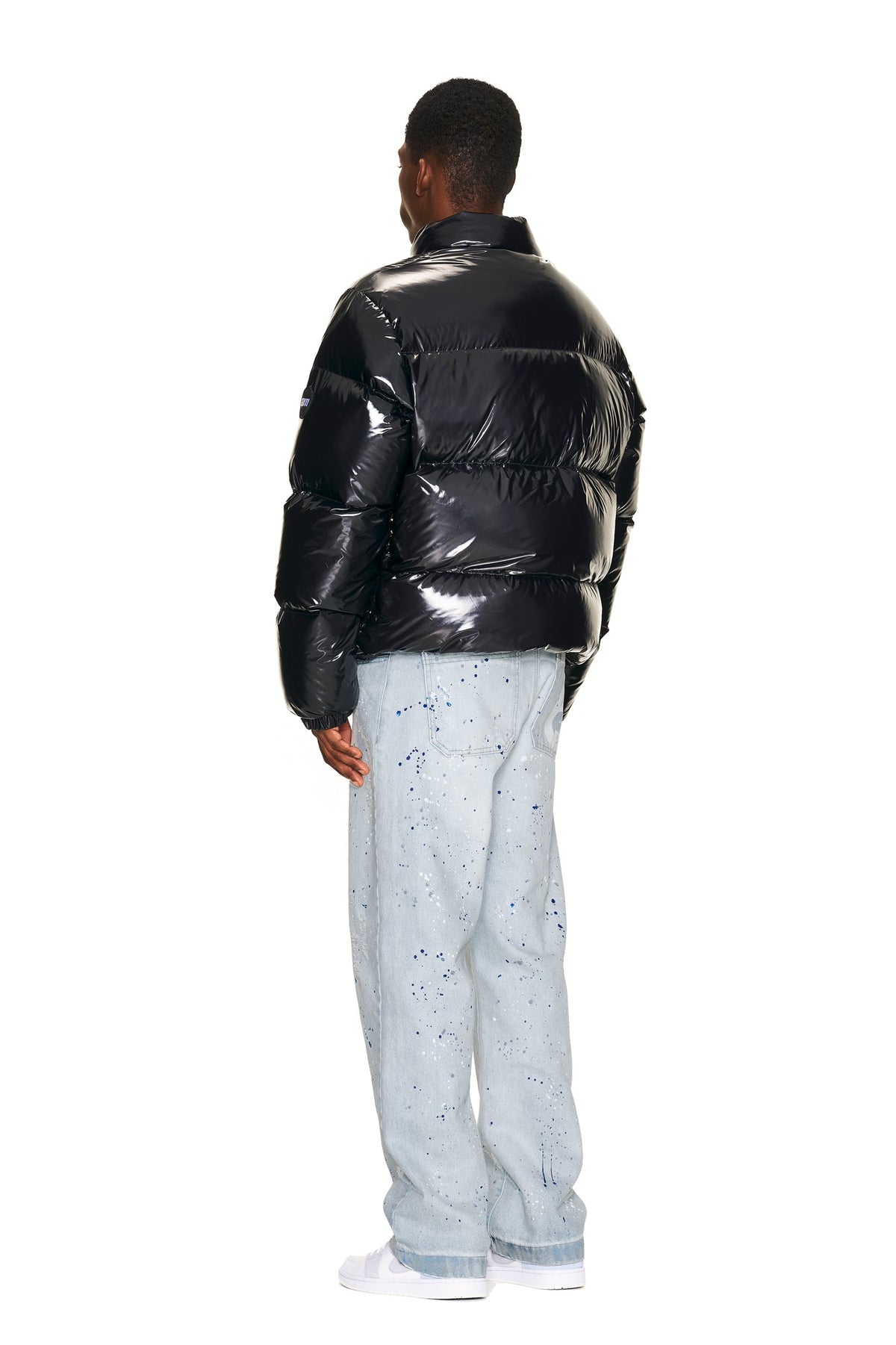 DOWN JACKET BLACK SHINY