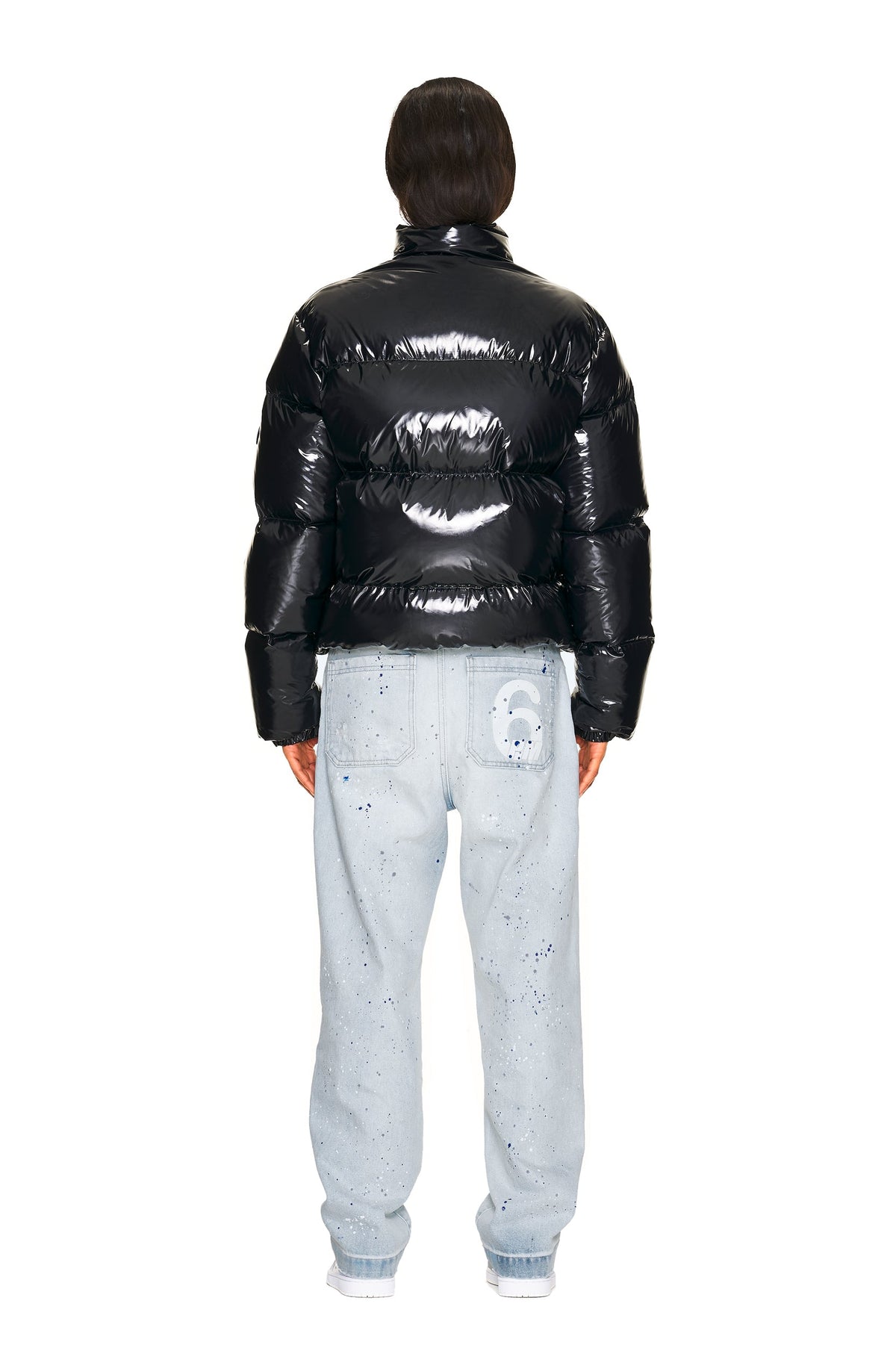 DOWN JACKET BLACK SHINY
