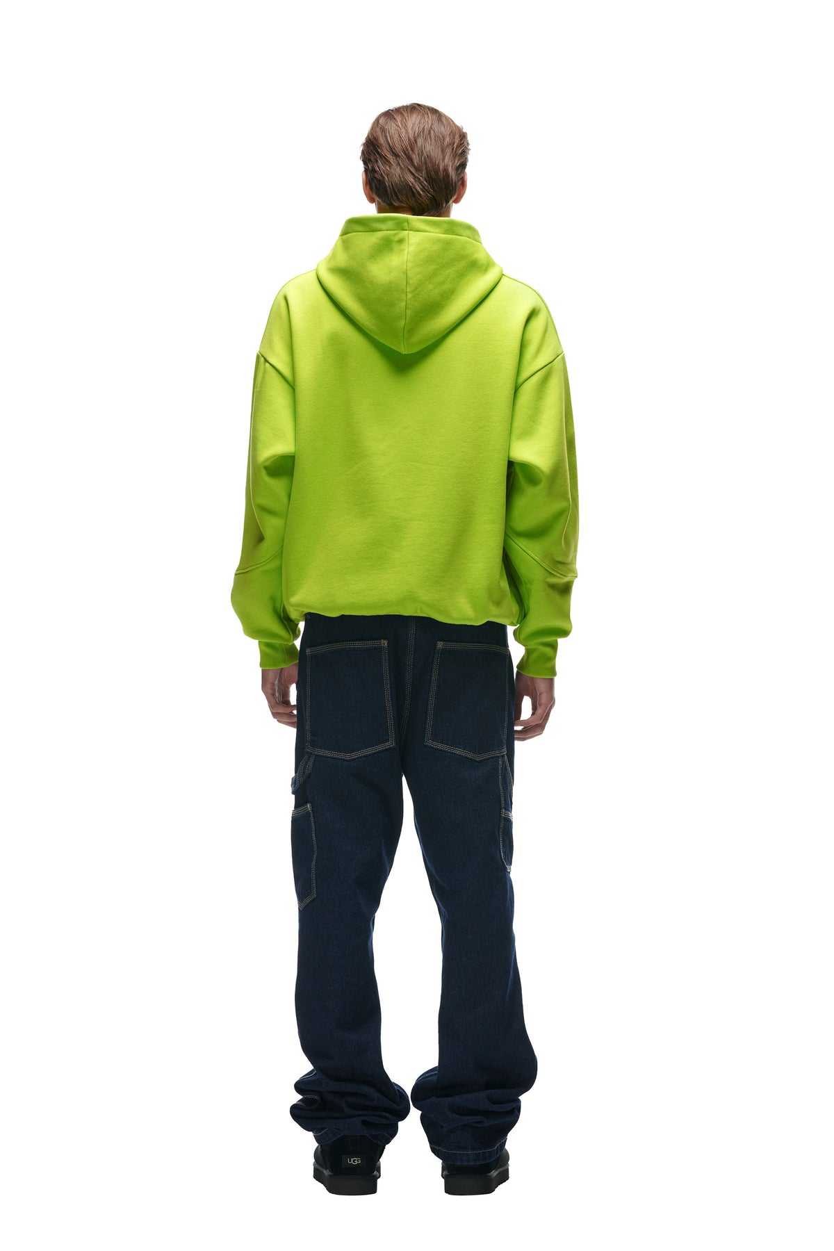 DOUBLE HOODIE LIME