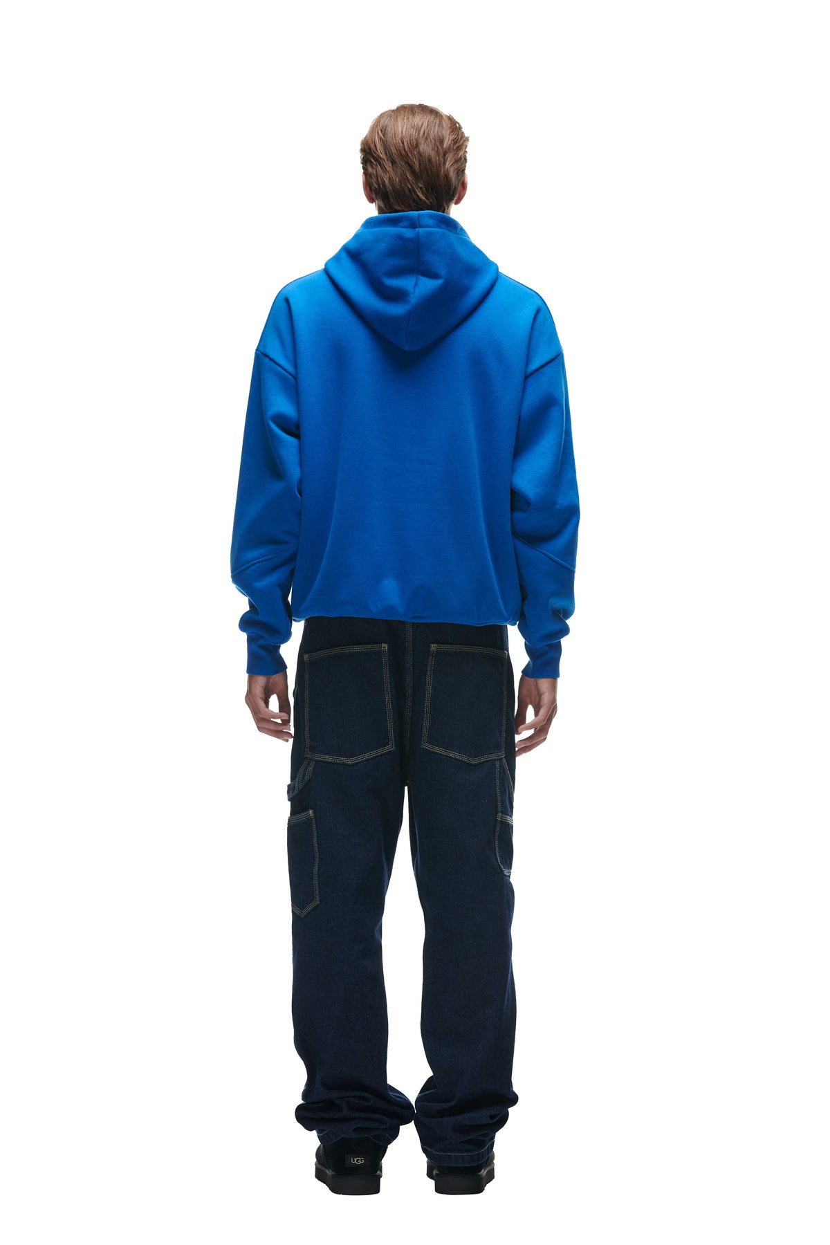 DOUBLE HOODIE ROYAL BLUE