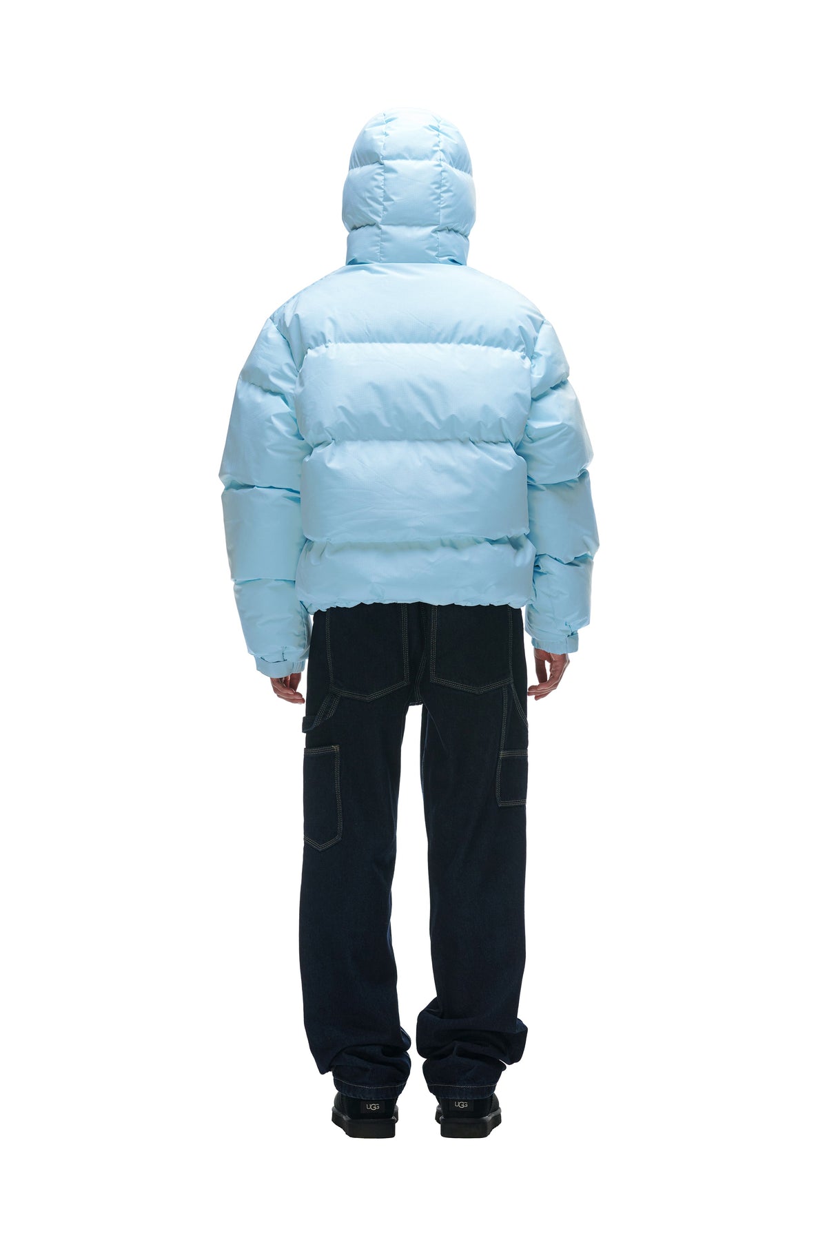 PUFFER JACKET ICE BLUE
