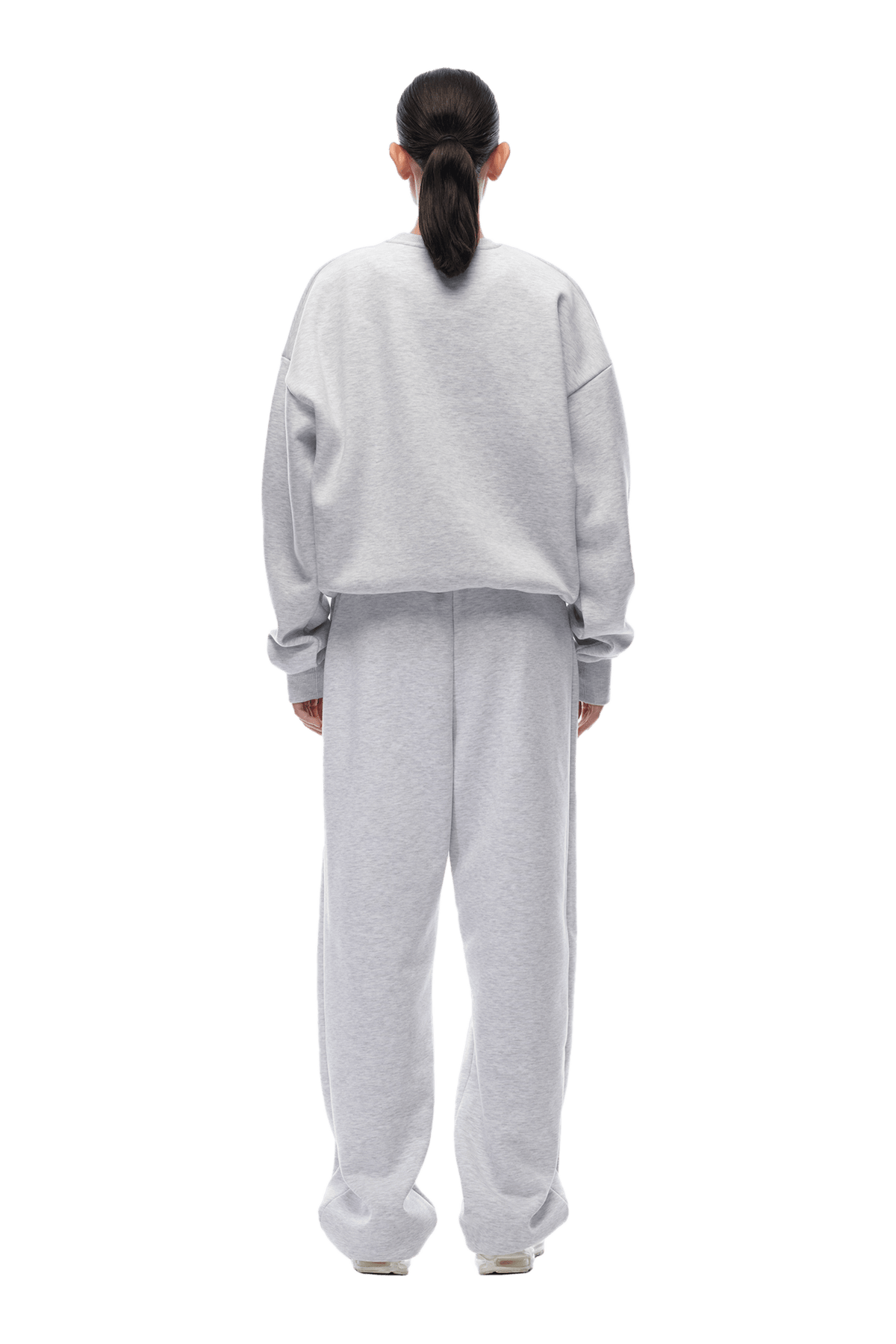CREWNECK LIGHT GREY