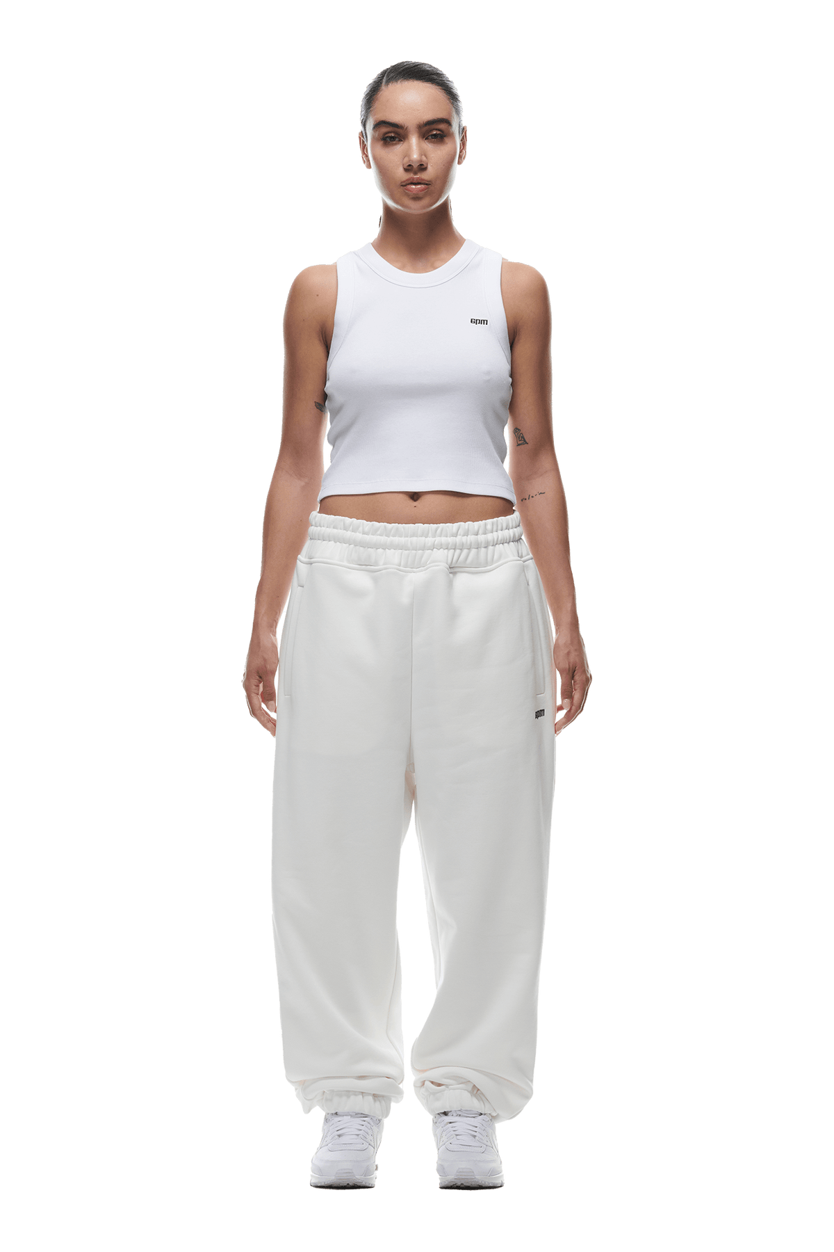 CUFF JOGGER COCONUT WHITE