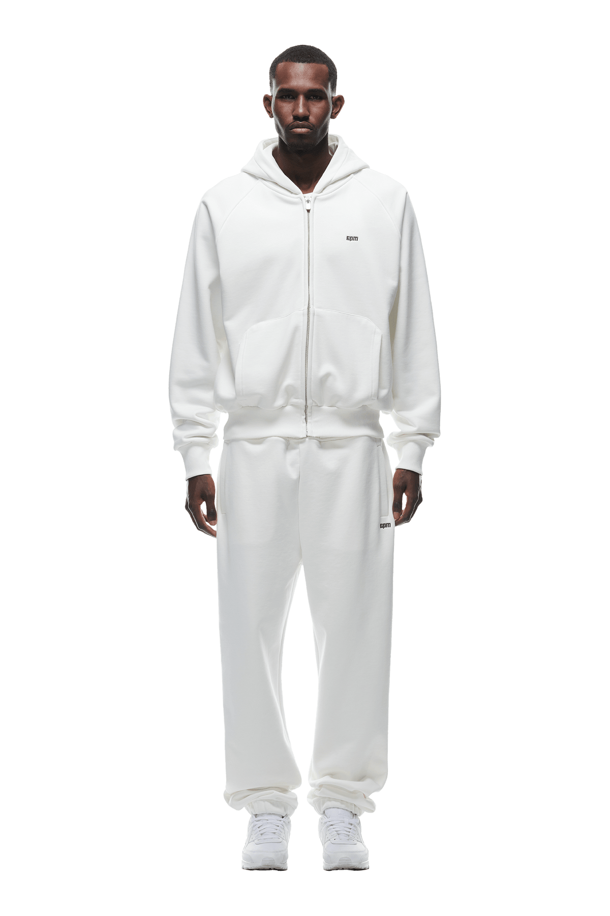 ZIP HOODIE COCONUT WHITE