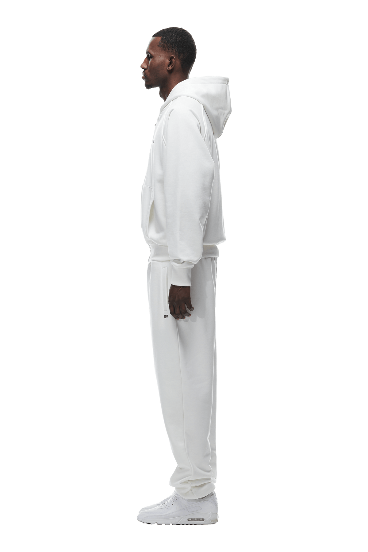 ZIP HOODIE COCONUT WHITE