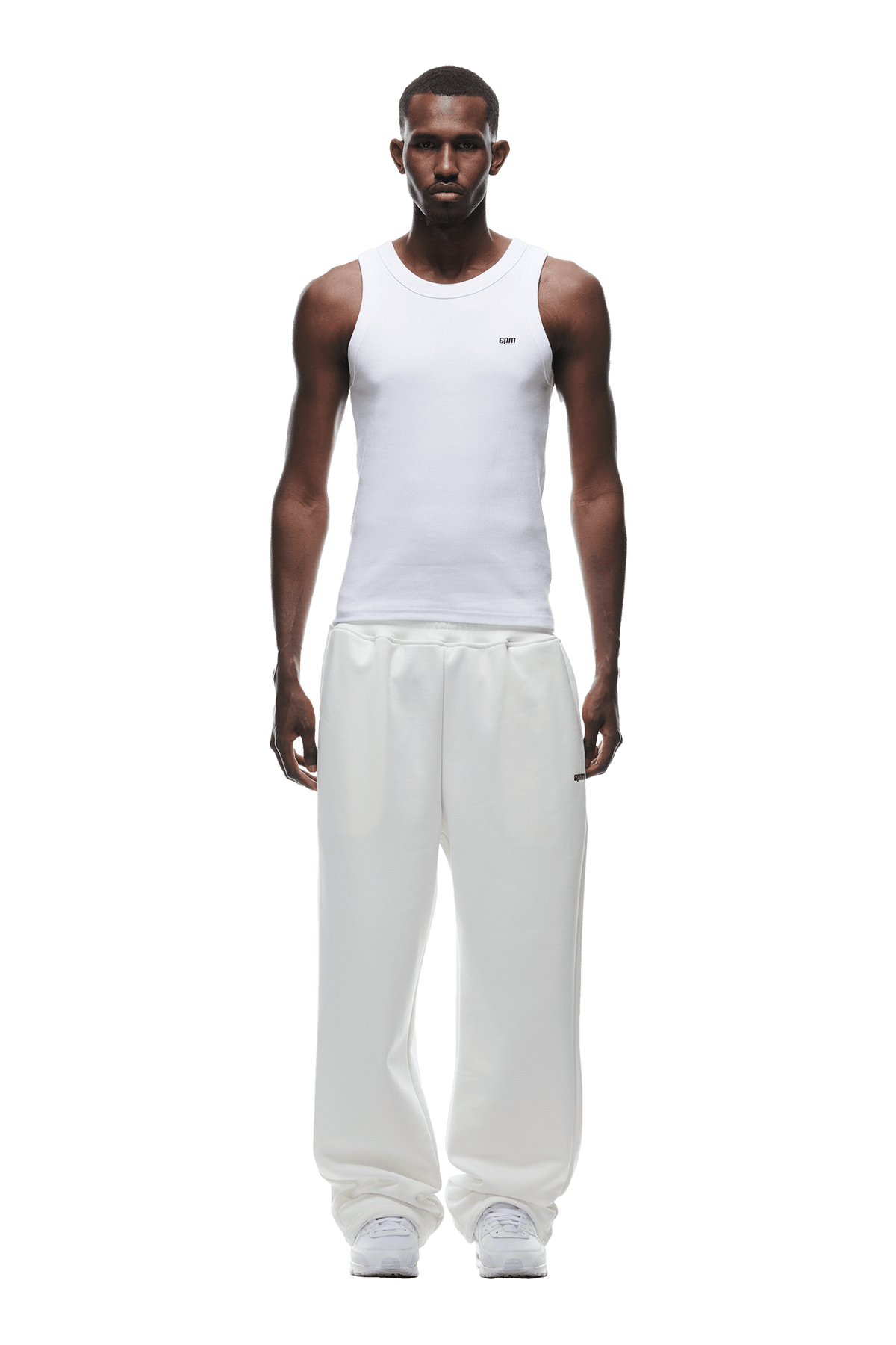 OPEN LEG JOGGER COCONUT WHITE