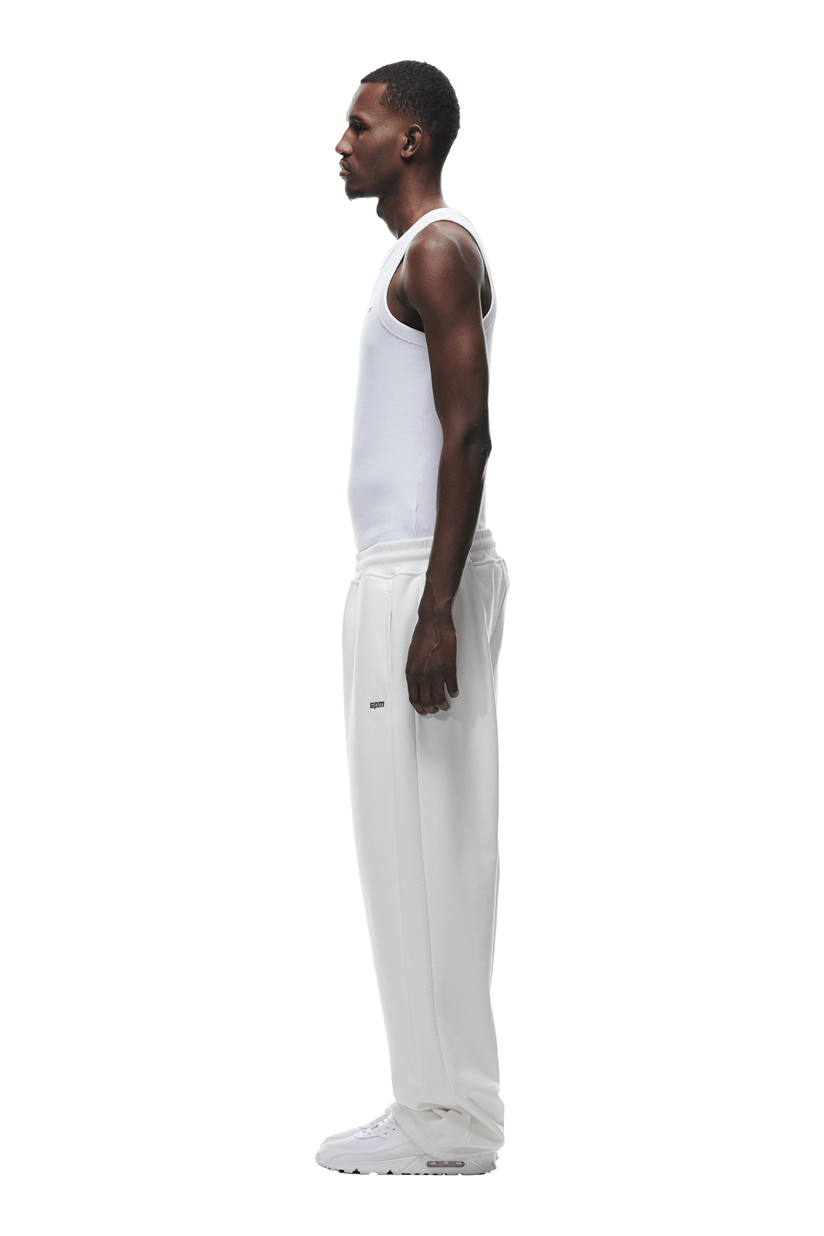 OPEN LEG JOGGER COCONUT WHITE