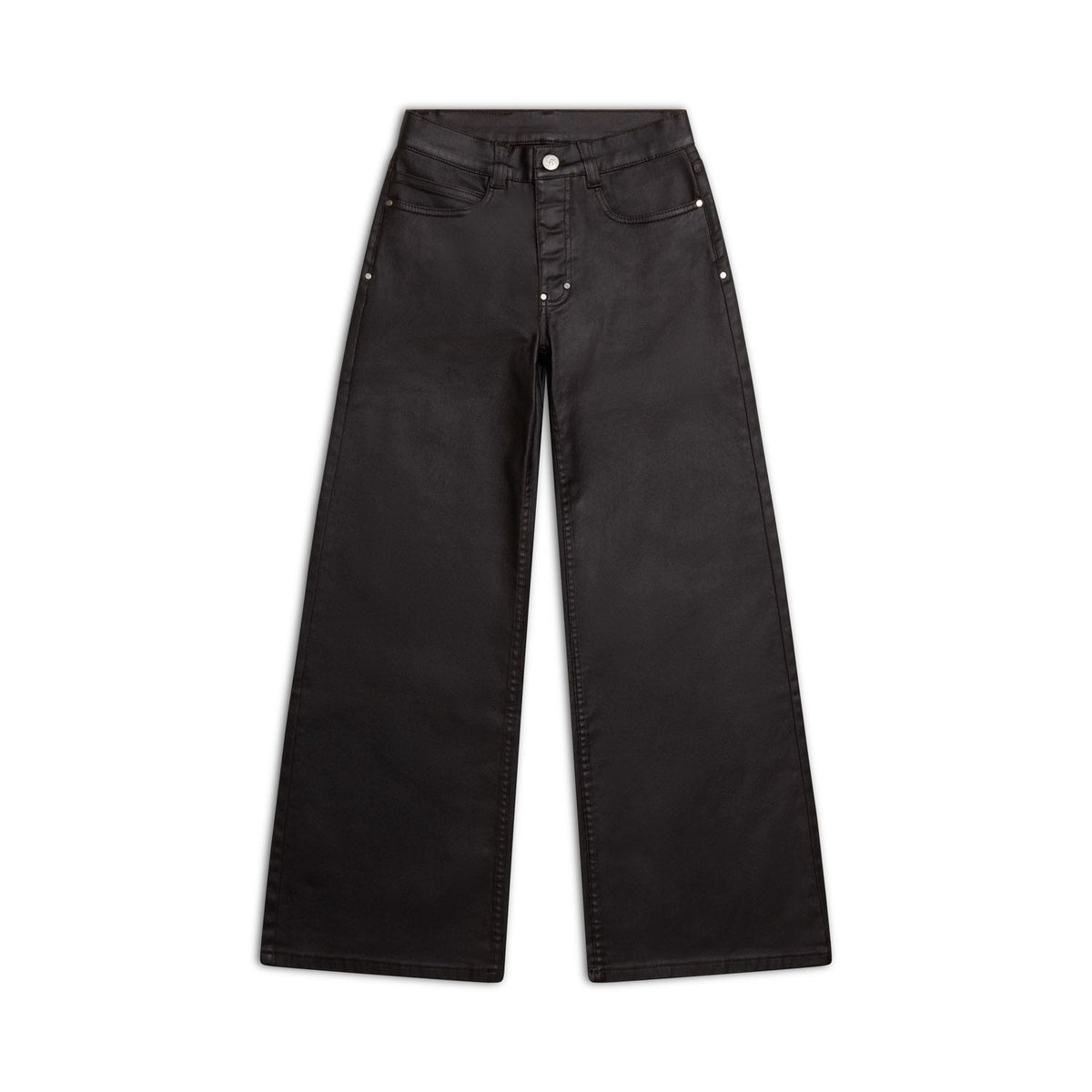 WMNS WIDE DENIM HASH BROWNIE