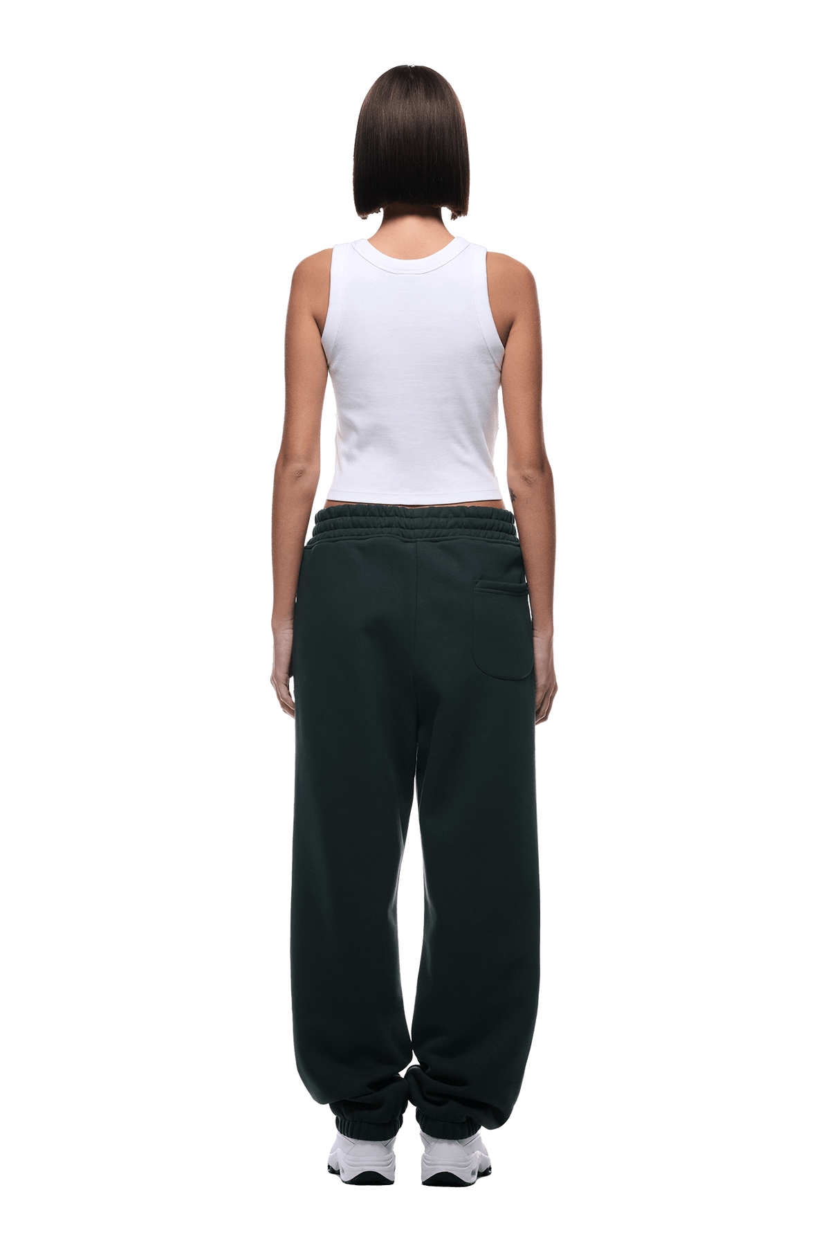 CUFF JOGGER DARK EMERALD