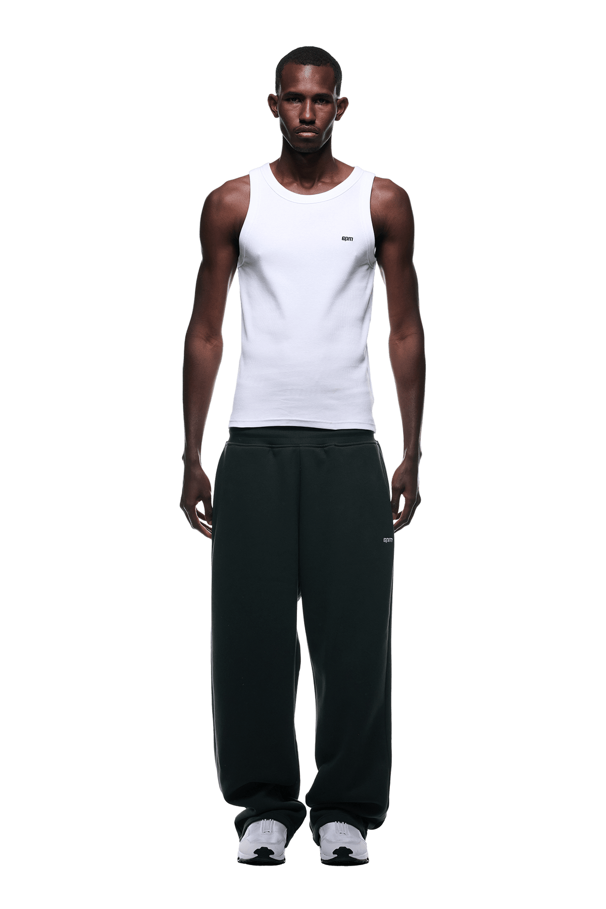 OPEN LEG JOGGER DARK EMERALD