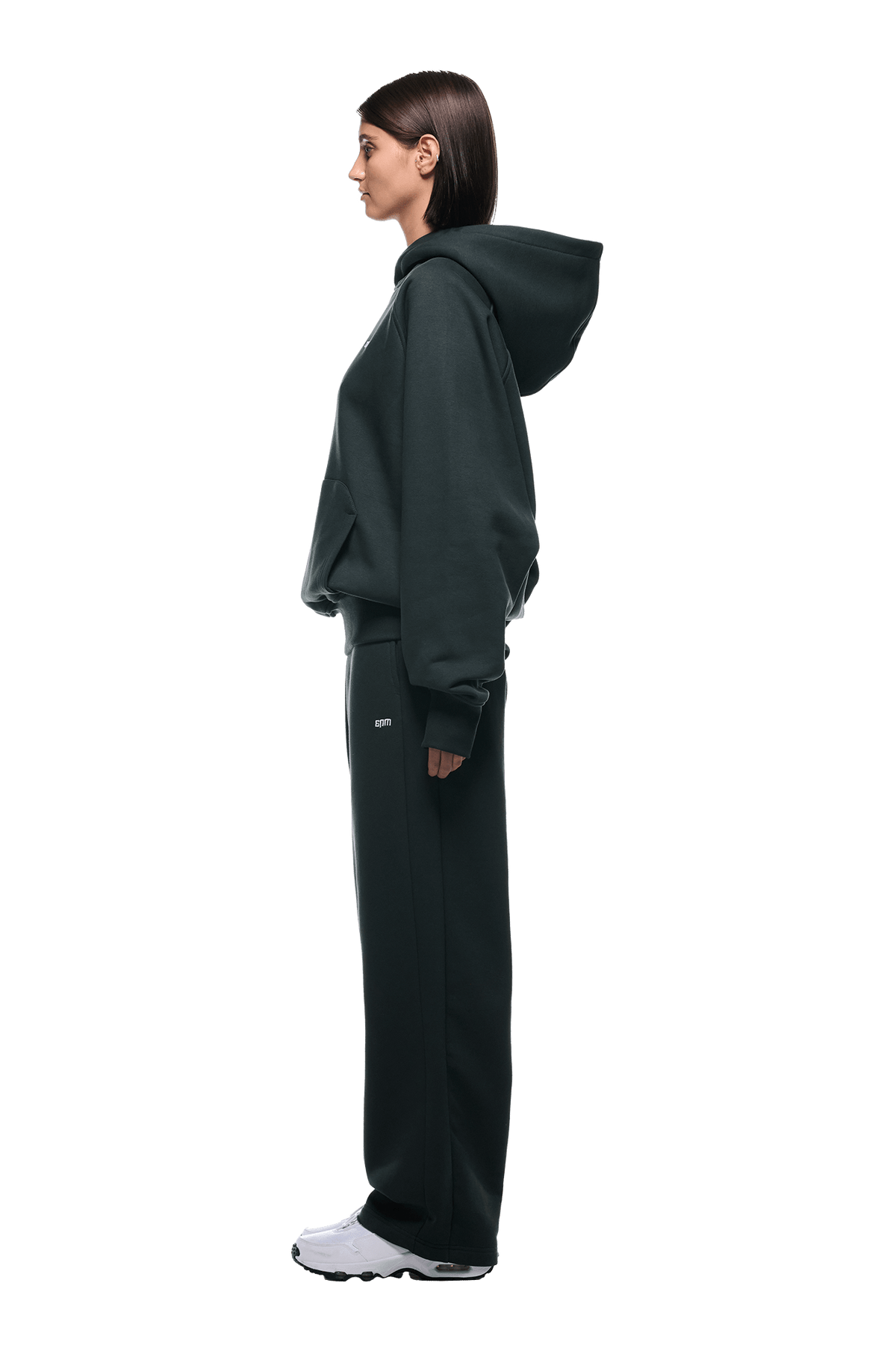 HOODIE DARK EMERALD