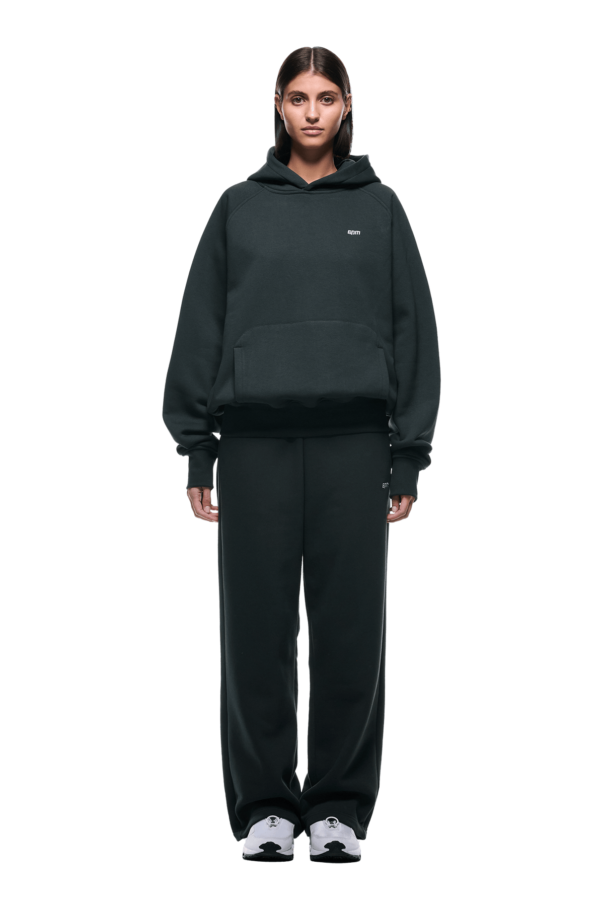 HOODIE DARK EMERALD