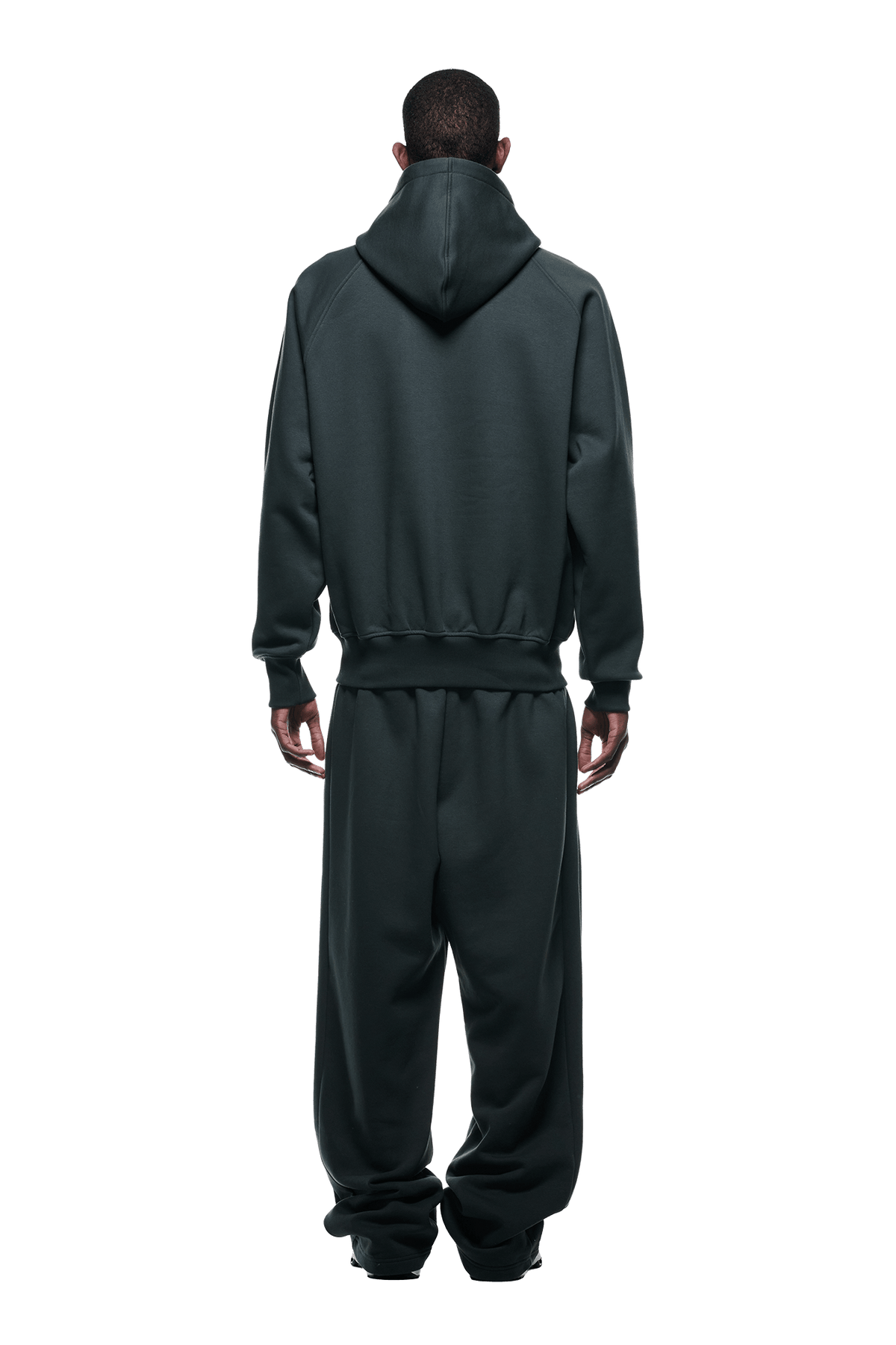 HOODIE DARK EMERALD