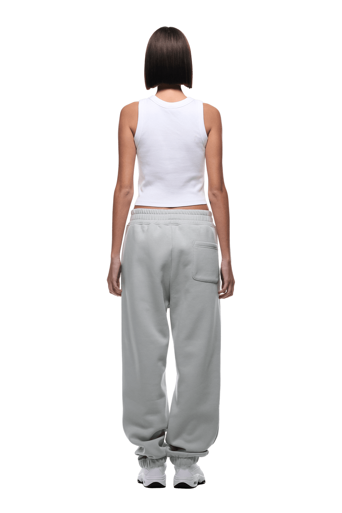 CUFF JOGGER SMOKE GREY
