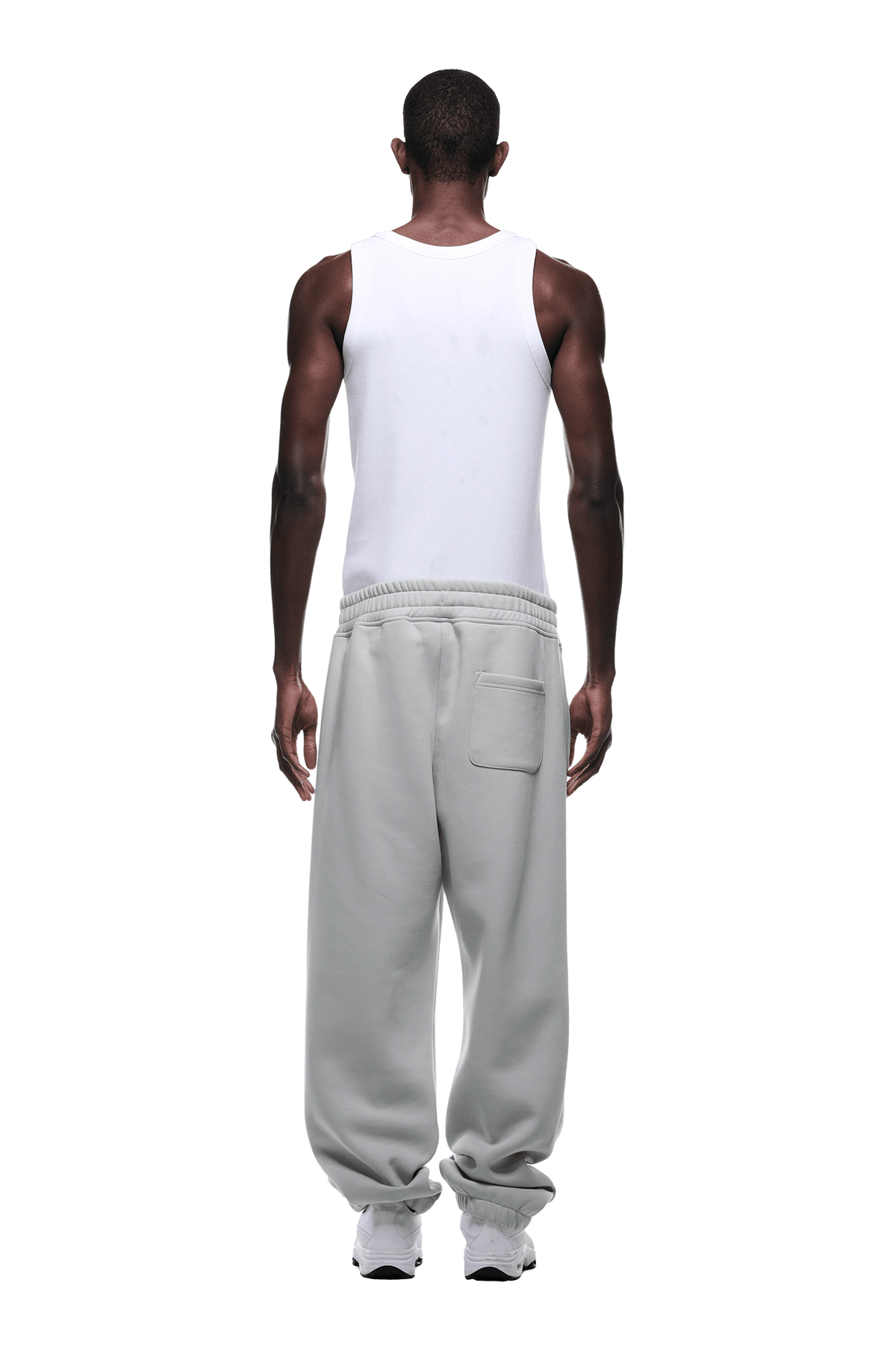 CUFF JOGGER SMOKE GREY