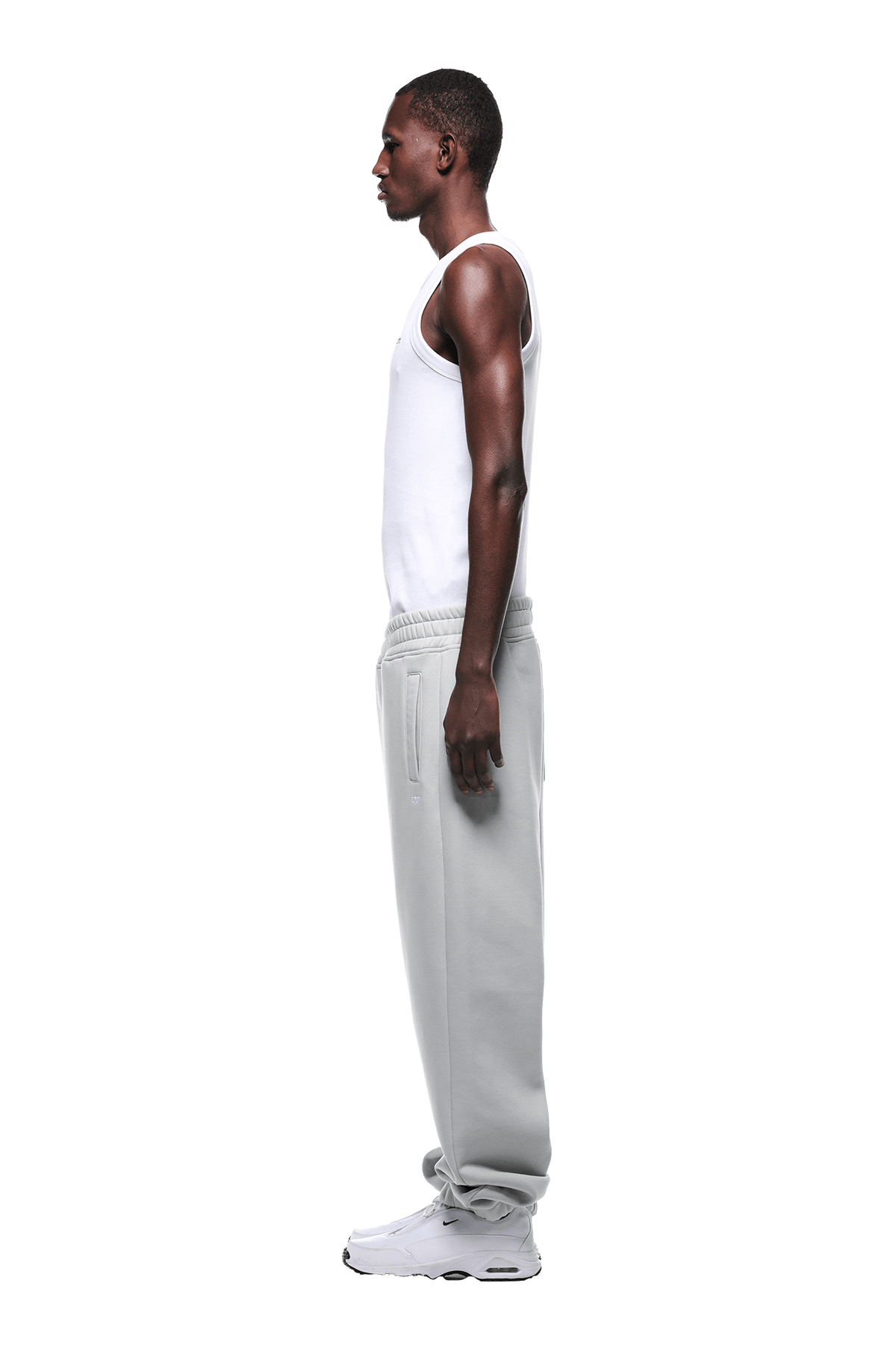 CUFF JOGGER SMOKE GREY