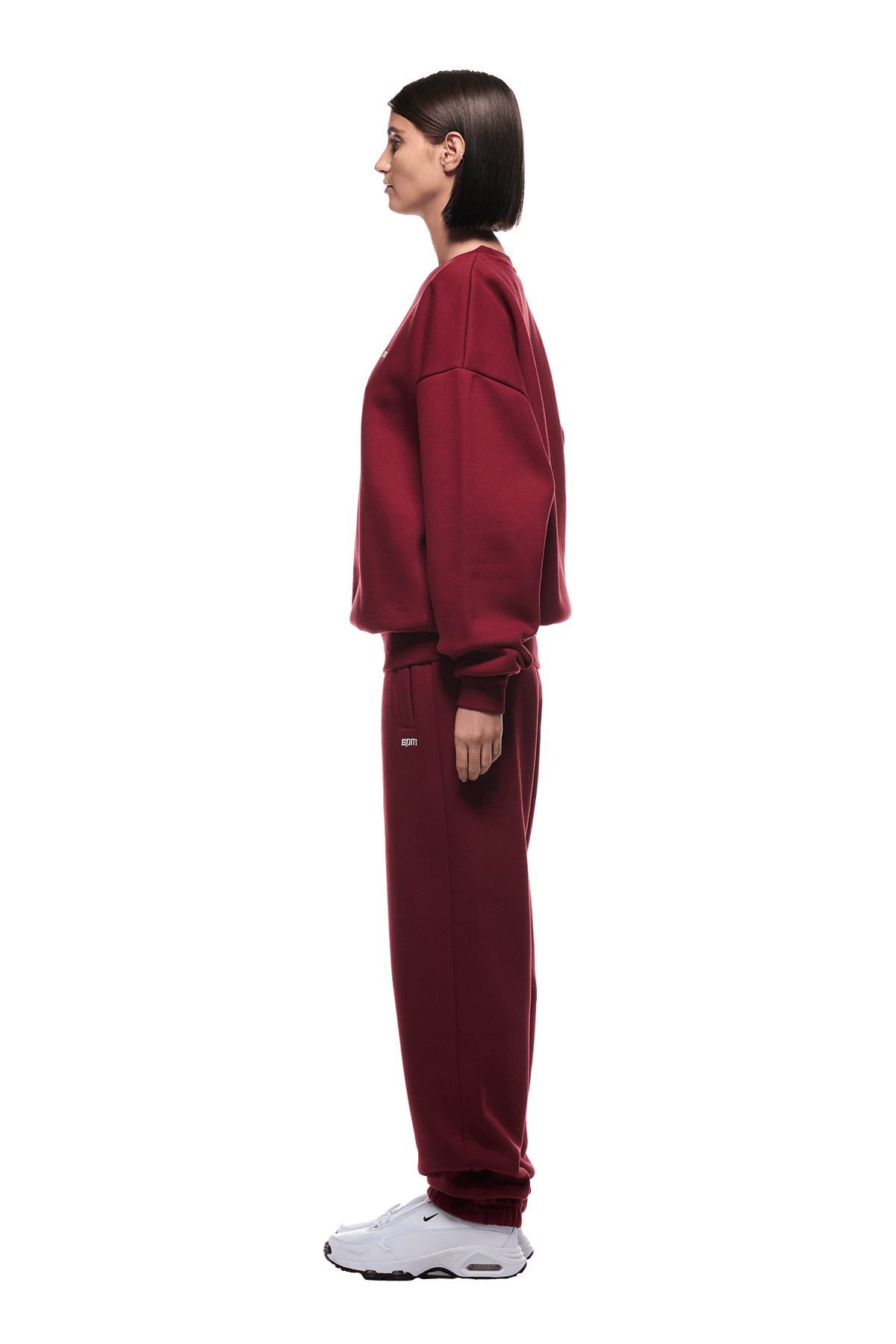 CREWNECK WINE RED