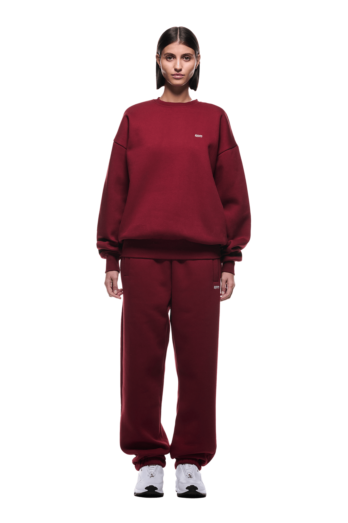 CREWNECK WINE RED