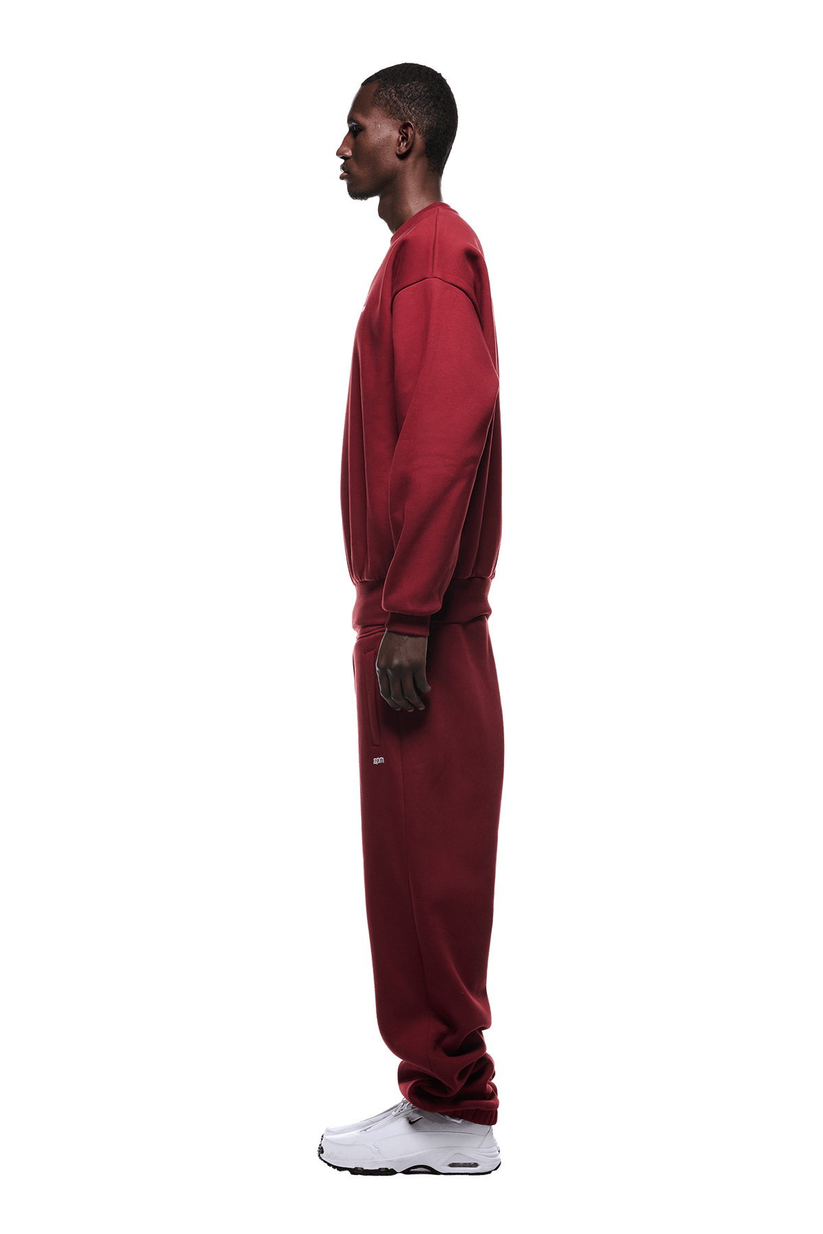 CREWNECK WINE RED