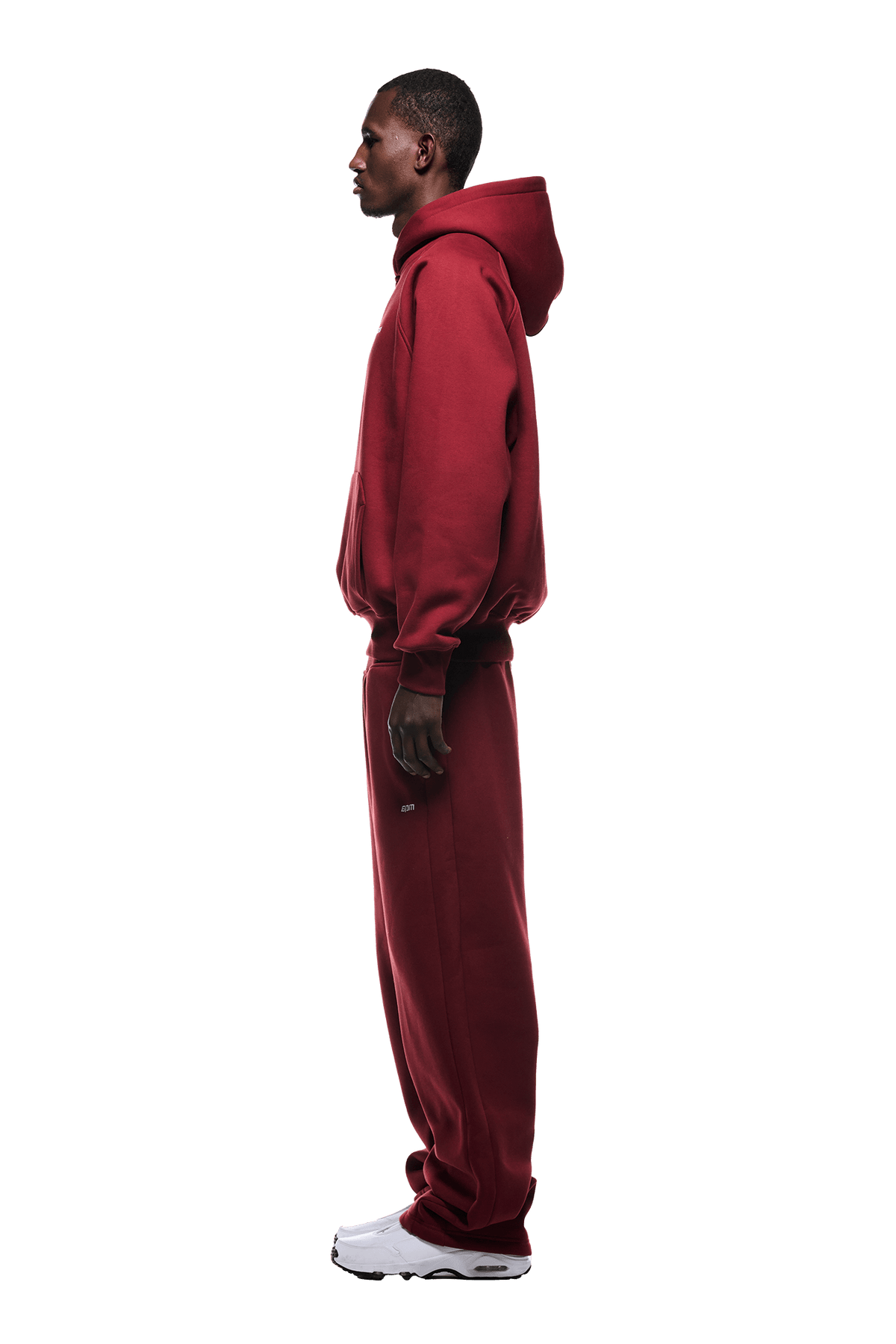 HOODIE WINE RED